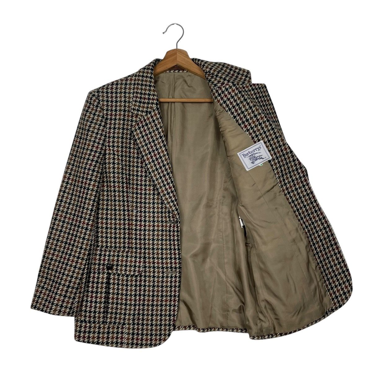 Burberry Burberrys Herringbone Wool Jacket Size M / US 6-8 / IT 42-44 - 9 Thumbnail