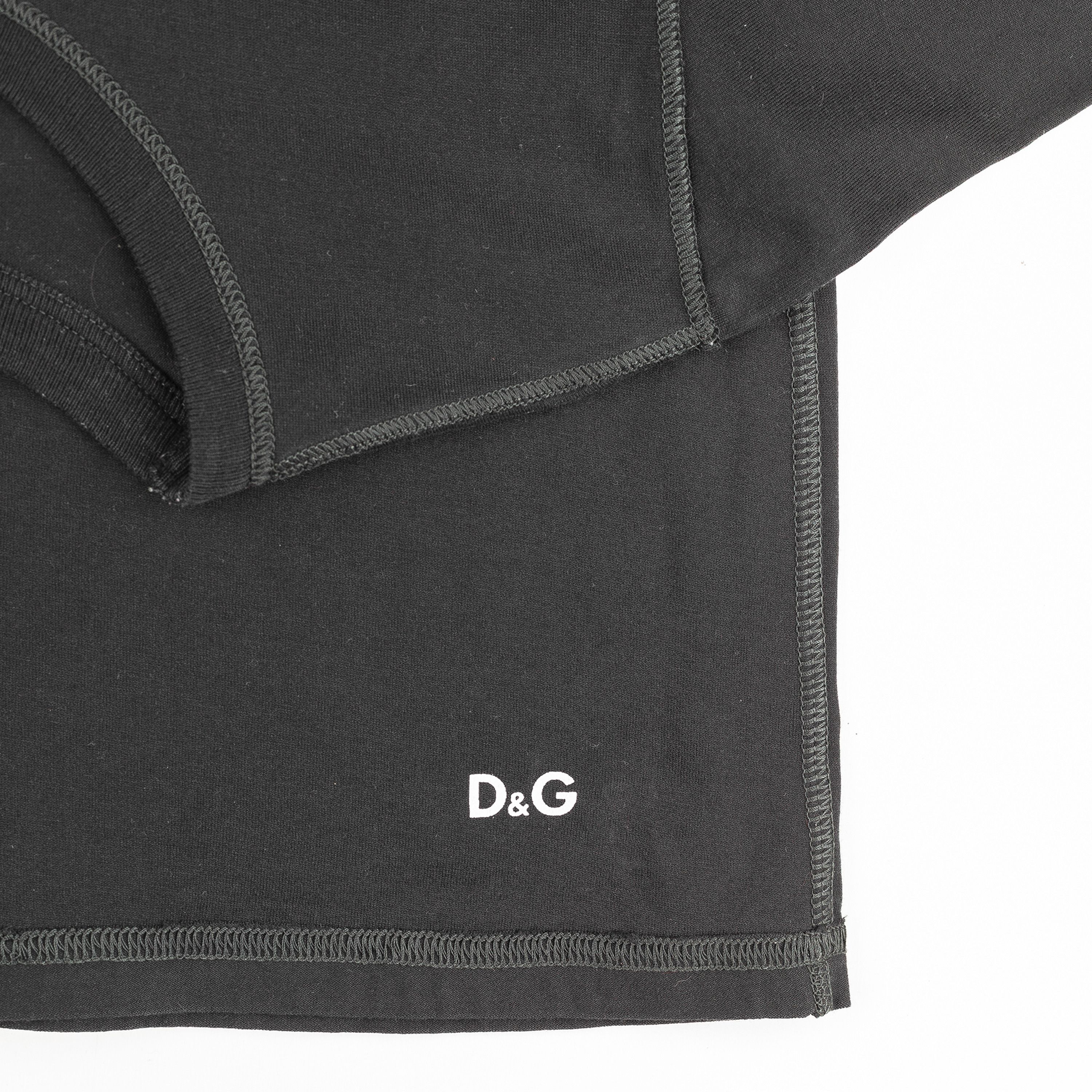 Dolce & Gabbana Dolce & Gabbana Inferno Canto Nono Black T-Shirt (M) Size US S / EU 44-46 / 1 - 5 Thumbnail