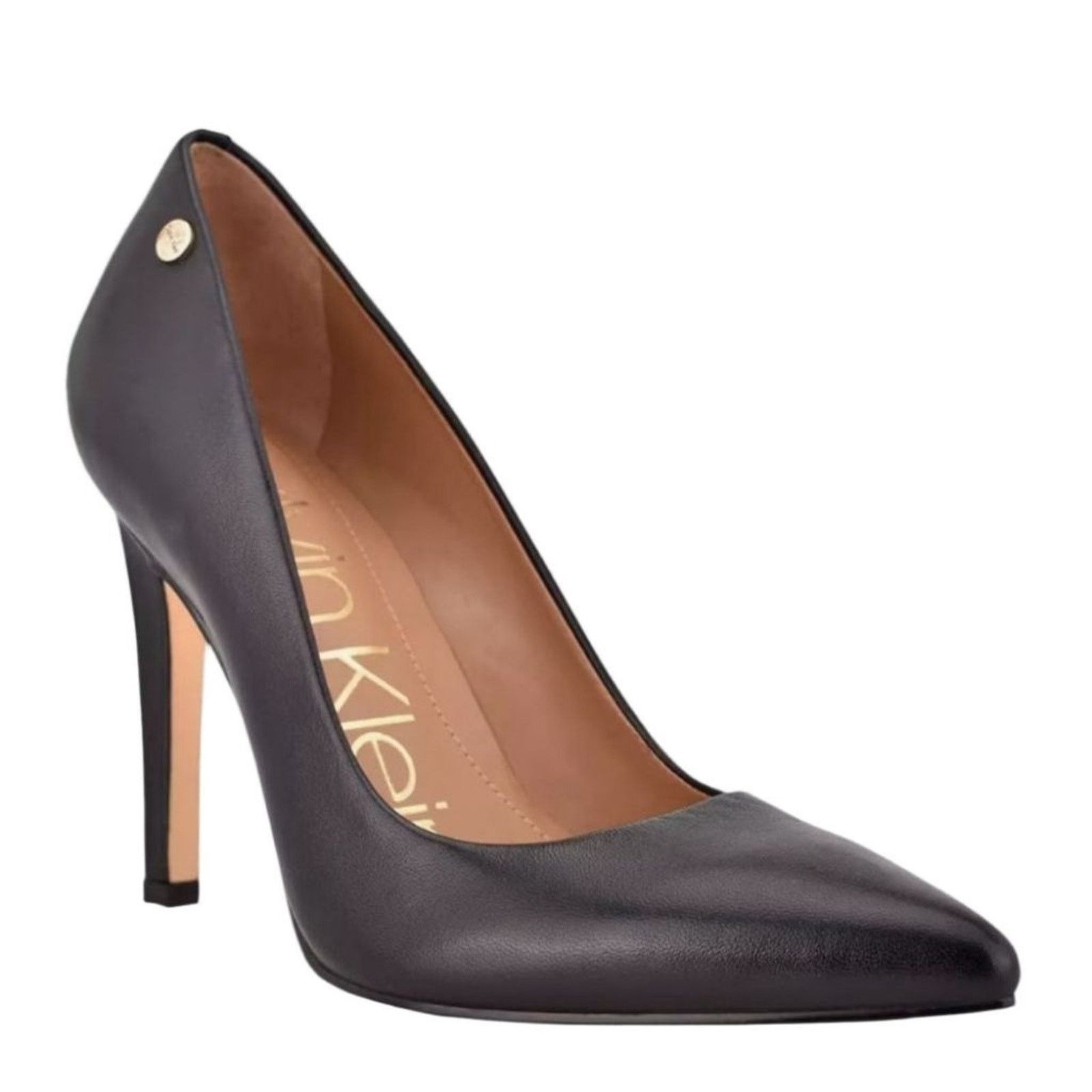 Calvin Klein Calvin Klein Brady Leather Stilettos Size 9 Size US 9 / IT 39 - 1 Thumbnail
