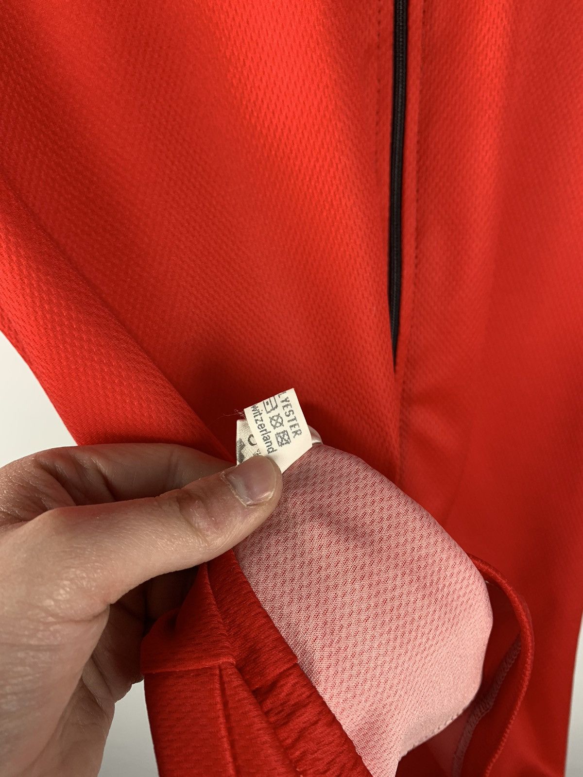 Handmade Vintage Assoss Velo Cycling Jersey Short Sleeve Size L Red Size US L / EU 52-54 / 3 - 15 Thumbnail