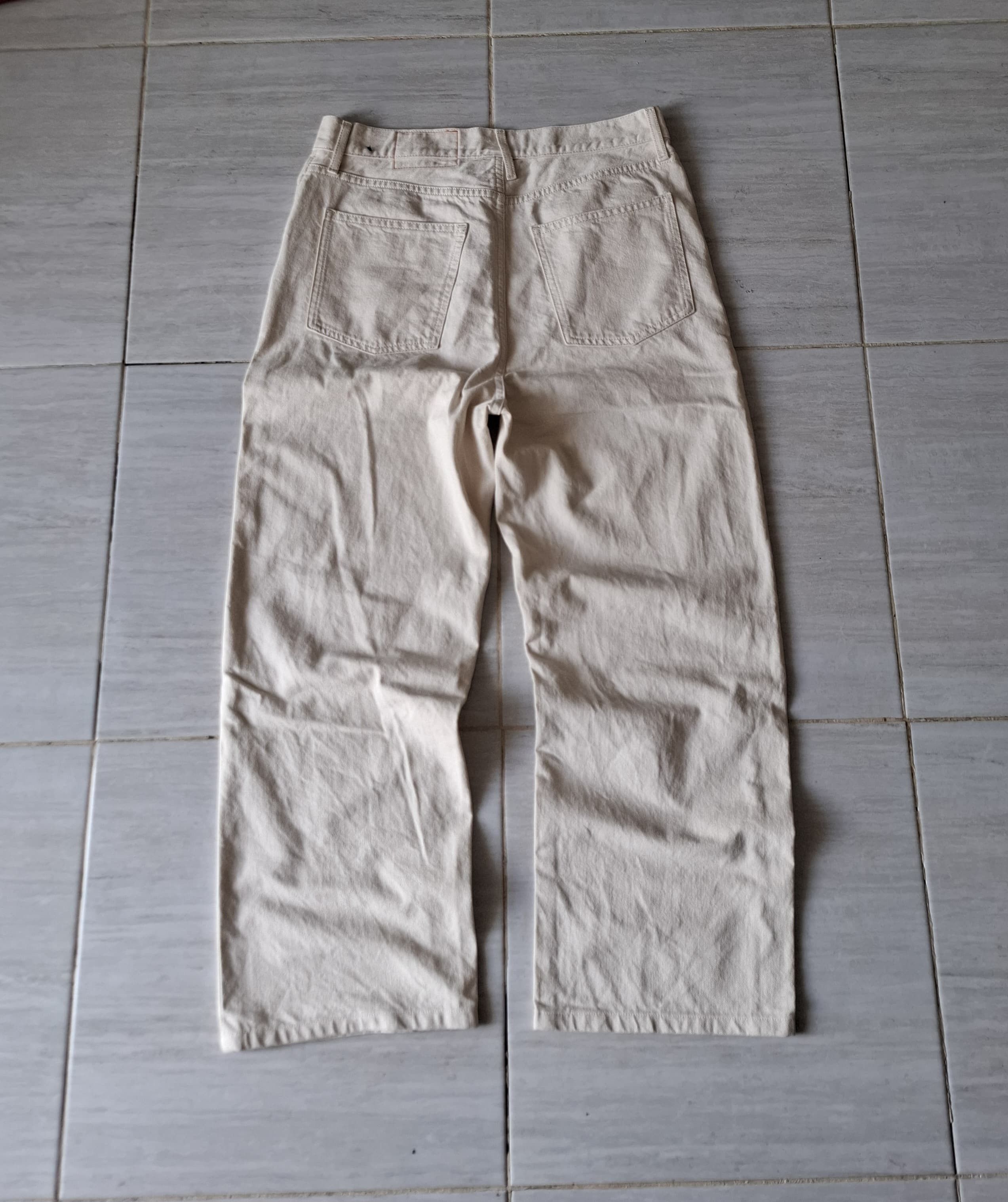 Calvin Klein Calvin Klein x heron Preston broken white jeans Size US 31 - 2 Thumbnail