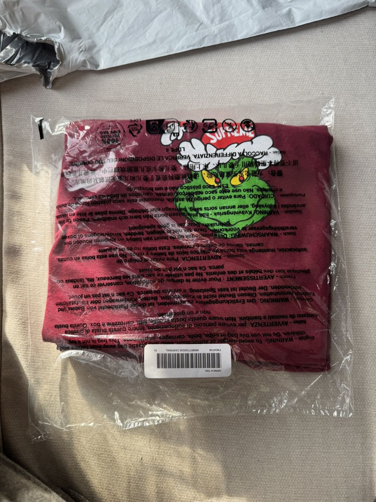 Supreme Supreme grinch tee Size US XL / EU 56 / 4 - 3 Thumbnail