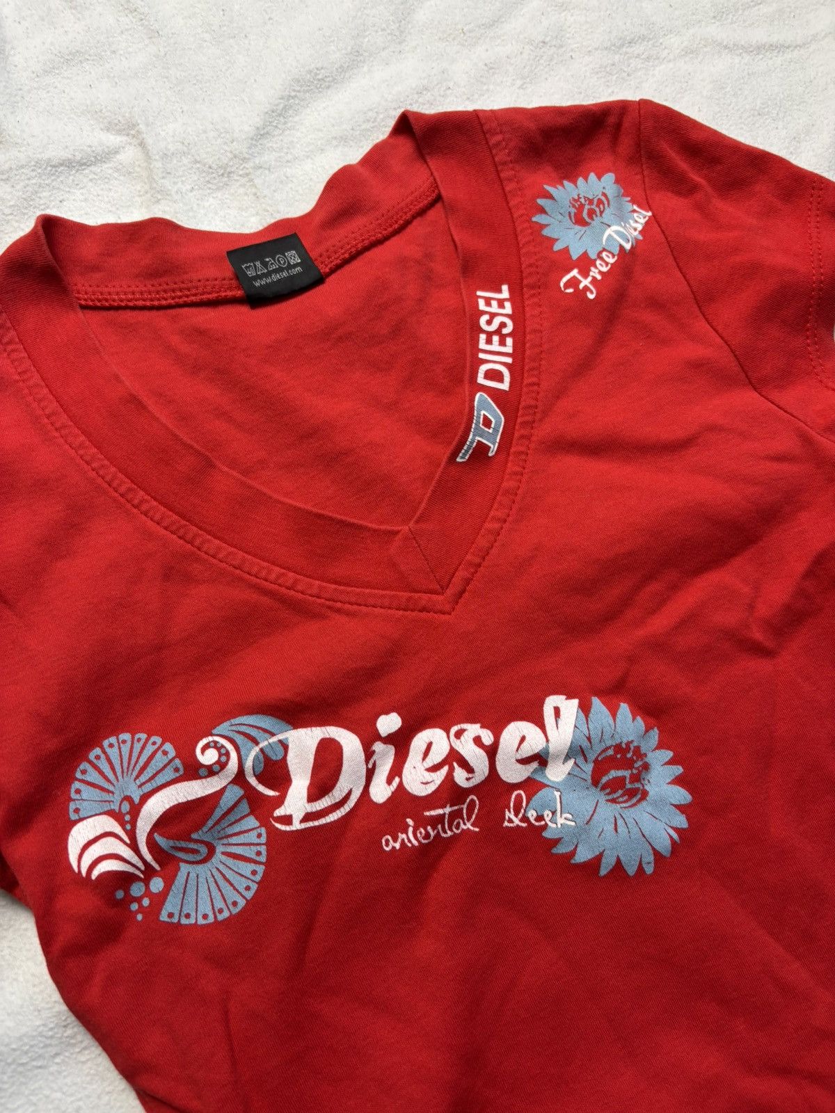 Vintage Vintage 2000s printed y2k shot sleeve t-shirt Diesel style Size S / US 4 / IT 40 - 4 Thumbnail