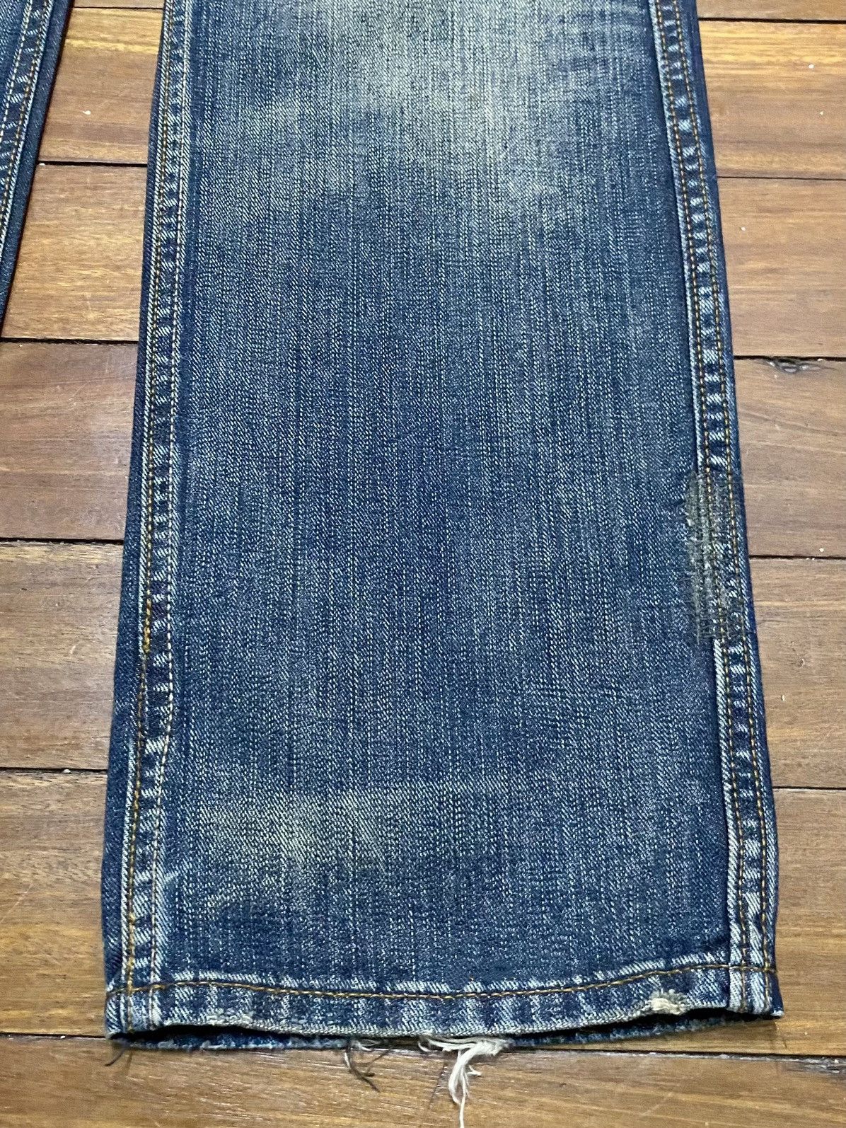 Japanese Brand Rare Design Vintage Japanese Z Brand Jeans 2000s Size US 33 - 6 Thumbnail