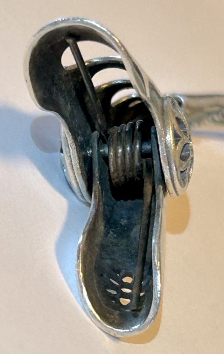 GOOD ART HLYWD Good Art Hlywood Silver 925 BIG Alligator Hair Clip 4.75” Size ONE SIZE - 6 Thumbnail