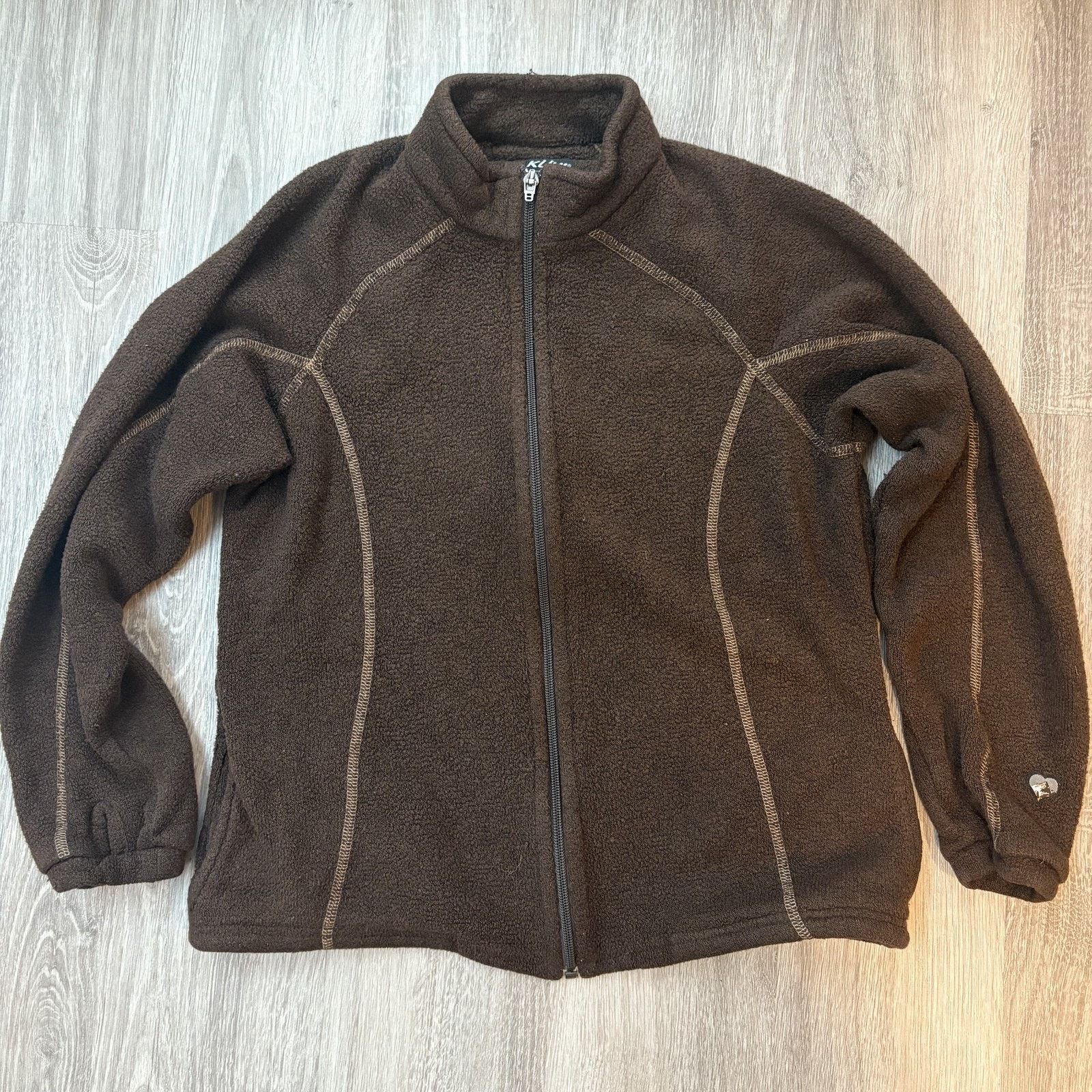 Kuhl Kuhl Women's Alfpaca Fleece Jacket XS Brown Full Zip Outdoor Size XS / US 0-2 / IT 36-38 - 1 Thumbnail