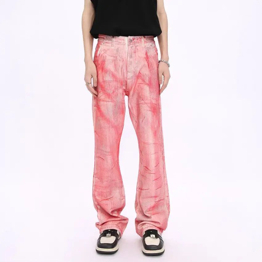Designer × Japanese Brand Vintage Streetwear Harajuku Loose Casual Pants Size US 32 / EU 48 - 1 Thumbnail
