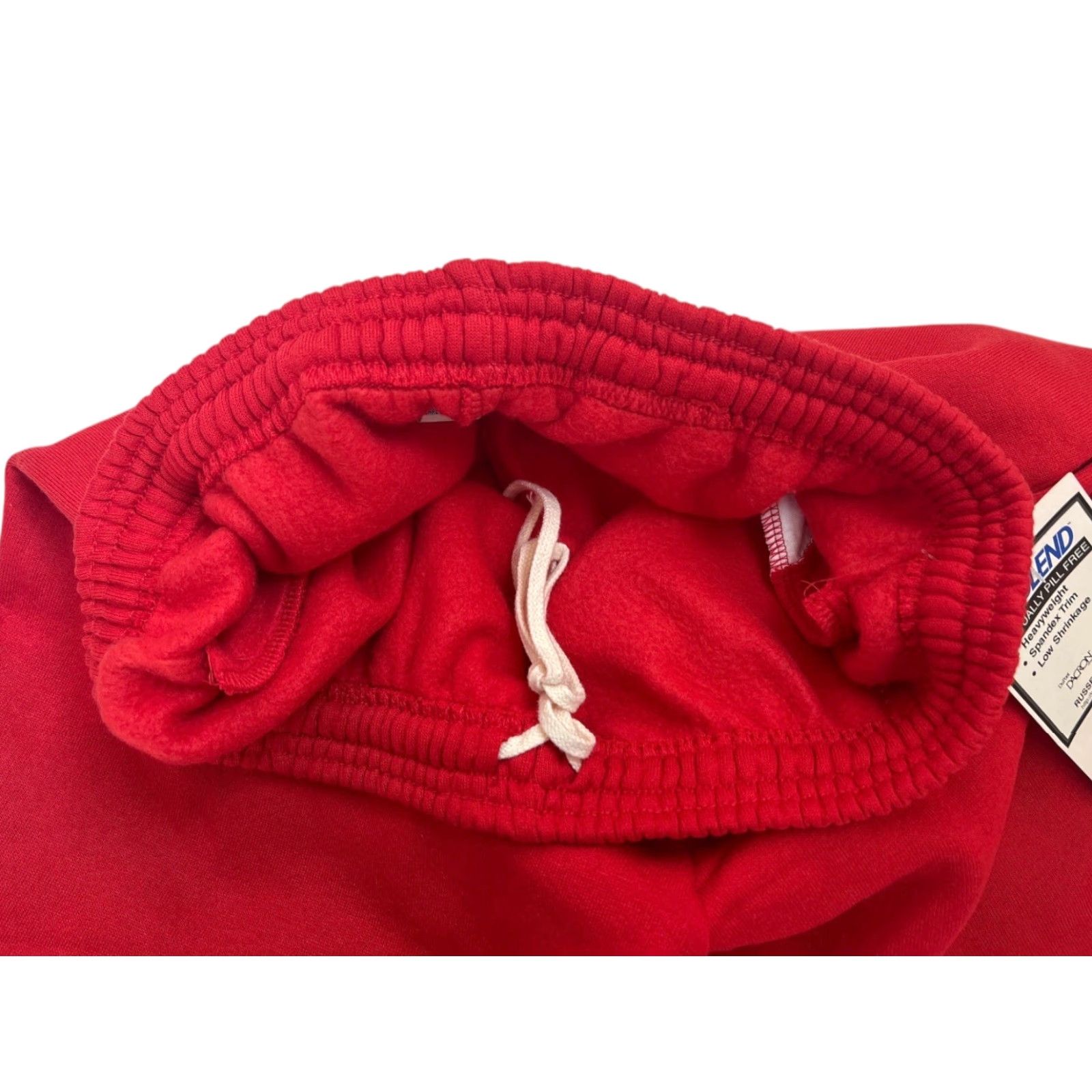 Russell Athletic VINTAGE Russell Athletic Coaches Shorts Mens L Red 90s USA NOS NWT drawstring pockets white royal blue logo Size US 33 - 5 Thumbnail