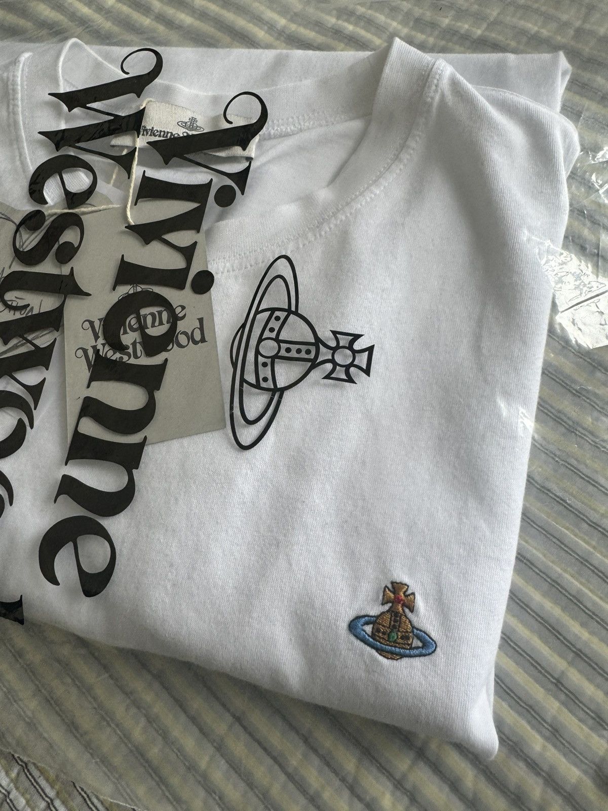 Vivienne Westwood Vivienne Westwood Orb T-Shirt Size US M / EU 48-50 / 2 - 2 Thumbnail