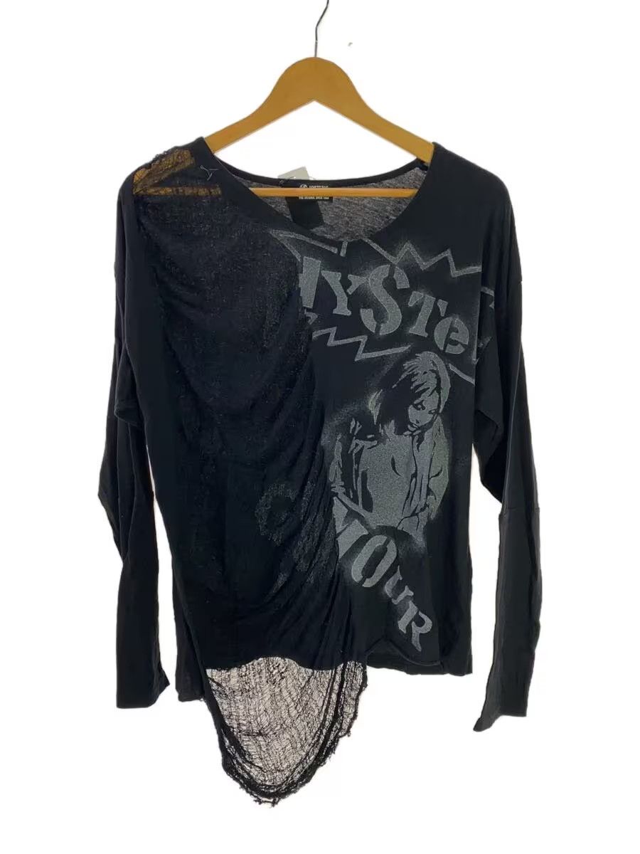 Hysteric Glamour Layered Spray Paint Print Lace Sweater Size L / US 10 / IT 46 - 1 Thumbnail
