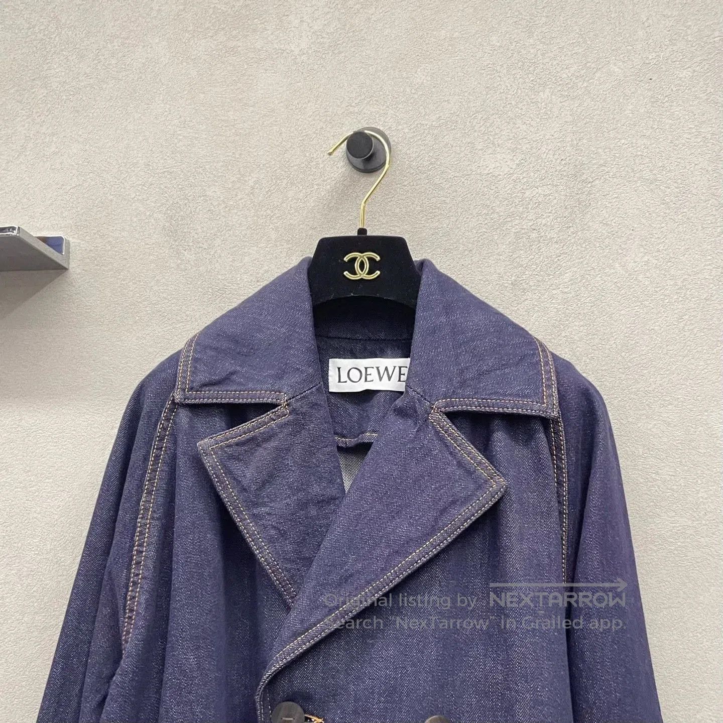 Loewe Loewe Navy Blue Denim Jacket. Size US L / EU 52-54 / 3 - 4 Thumbnail