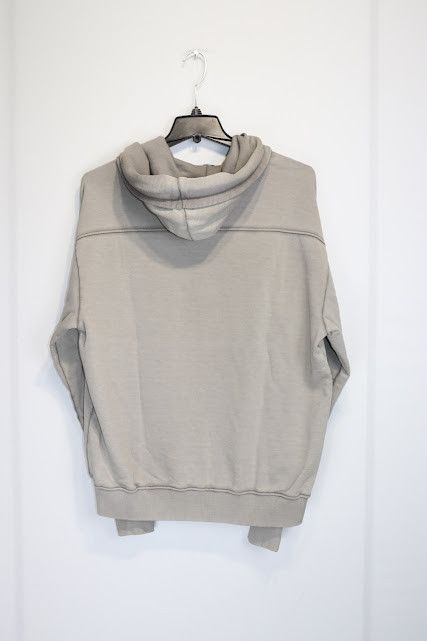 Balmain o1rshd1 Logo Embroidered Hoodie in Grey Size US XL / EU 56 / 4 - 6 Thumbnail