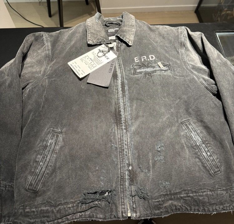 Enfants Riches Deprimes Enfants Rich Carhart made old water-washed tooling jackets Size US L / EU 52-54 / 3 - 4 Thumbnail