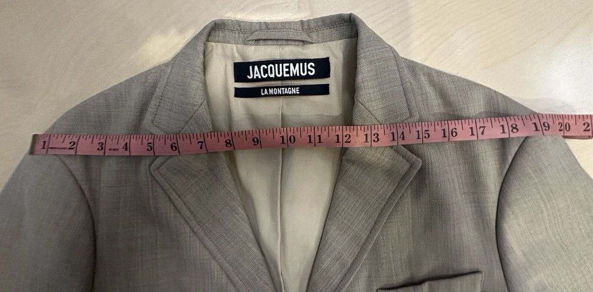 Jacquemus Jacquemus beige sport coat with removable pocket size 50 Size 50R - 9 Thumbnail