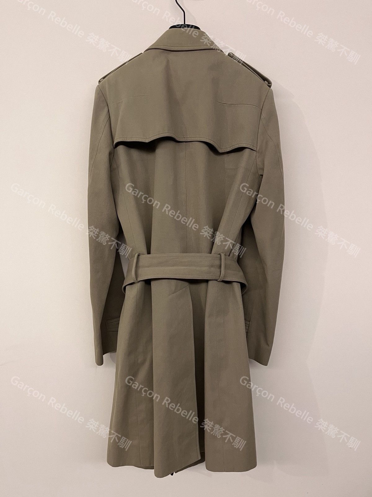 Dior Dior Homme Hedi Slimane Runway 06aw 06fw Trench Coat Cotton Size US M / EU 48-50 / 2 - 5 Thumbnail