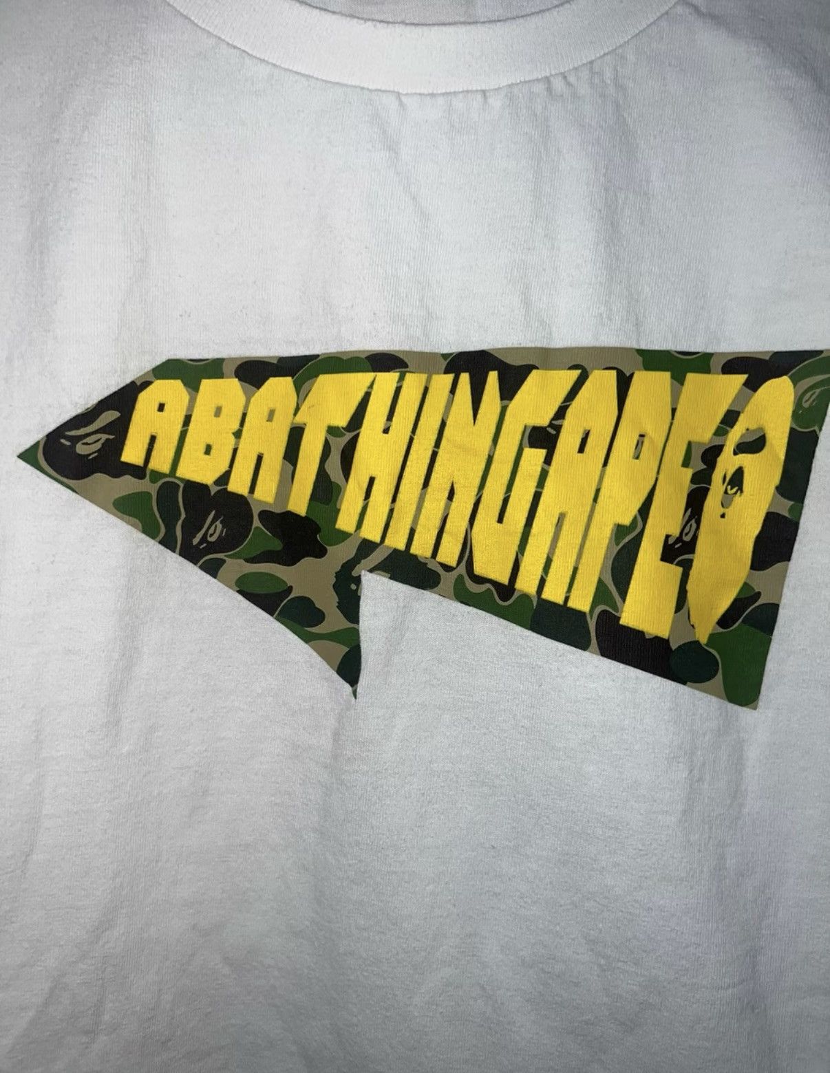 Bape BAPE OG Nigo Era, White Short Sleeve Size US XXL / EU 58 / 5 - 2 Thumbnail