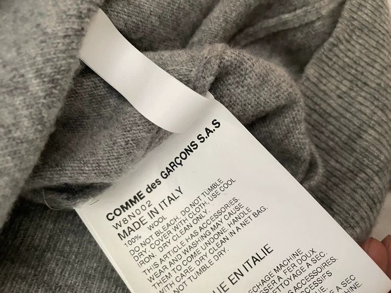 Comme des Garcons Comme Des Garcons Knitted sweater cardigan Size S / US 4 / IT 40 - 6 Thumbnail