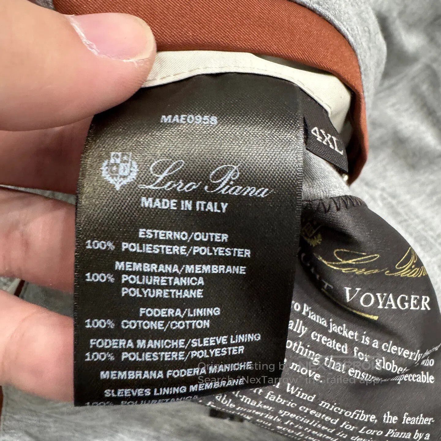 Loro Piana #REF! Size US XXL / EU 58 / 5 - 4 Thumbnail