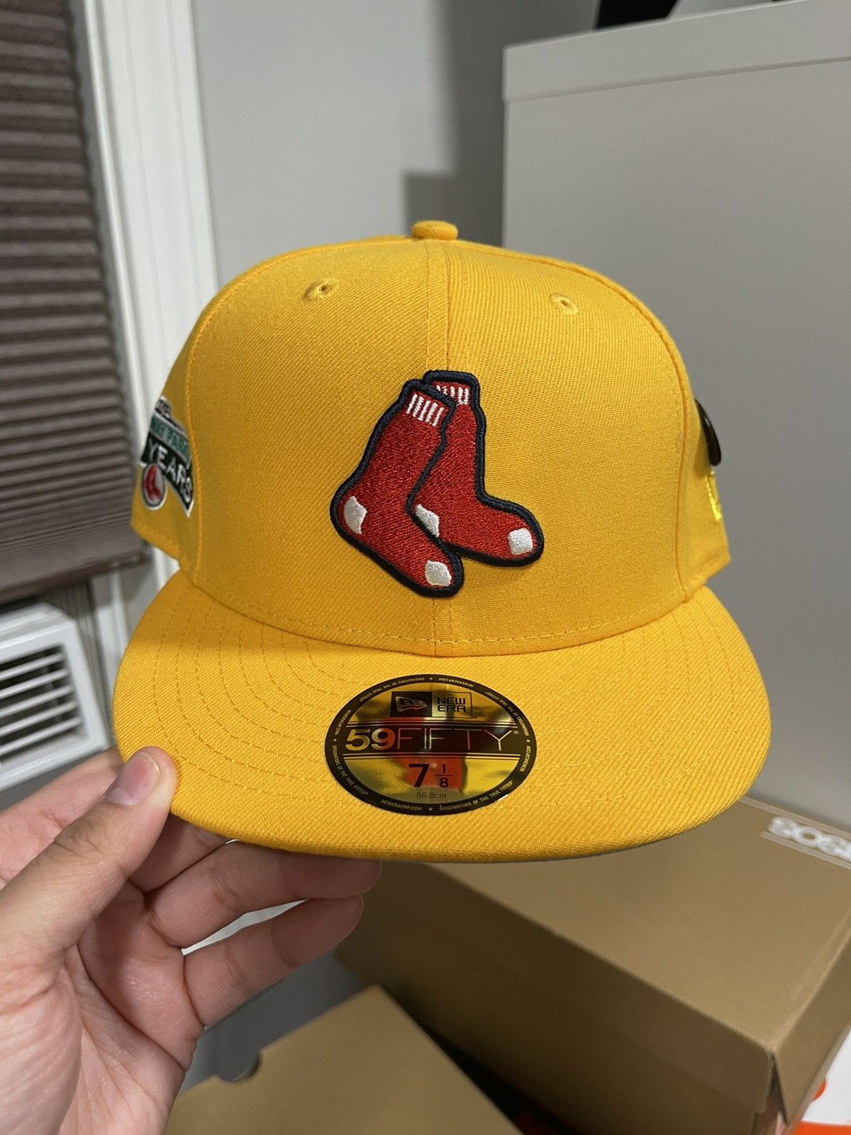 Hat Club Hat Club ‘Taxi Collection’ Boston Red Sox Fitted Size 7 1/8 Size ONE SIZE - 1 Thumbnail