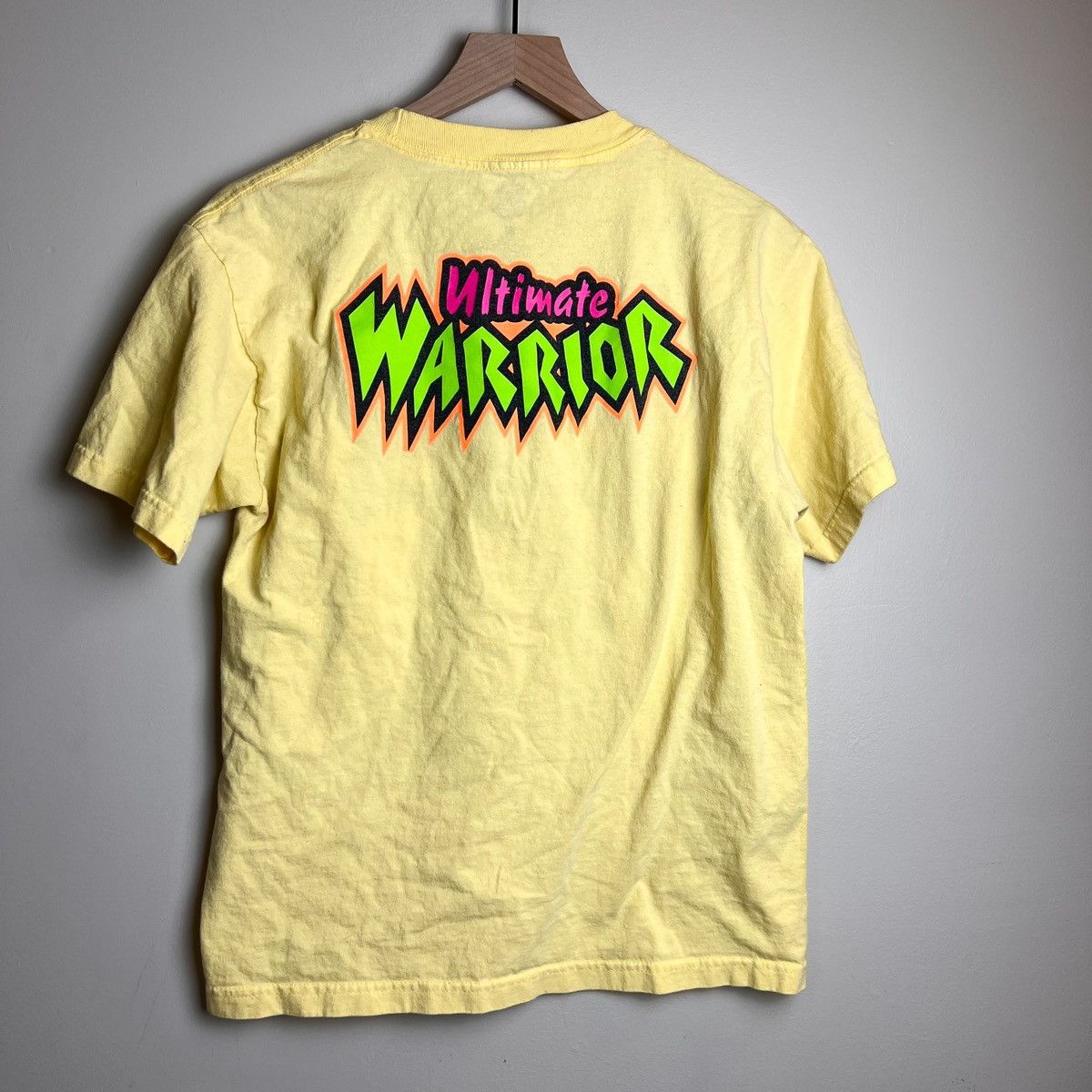 WWE WWE/WWF Ultimate Warrior Double Sided Print T-Shirt | M Size US M / EU 48-50 / 2 - 2 Thumbnail