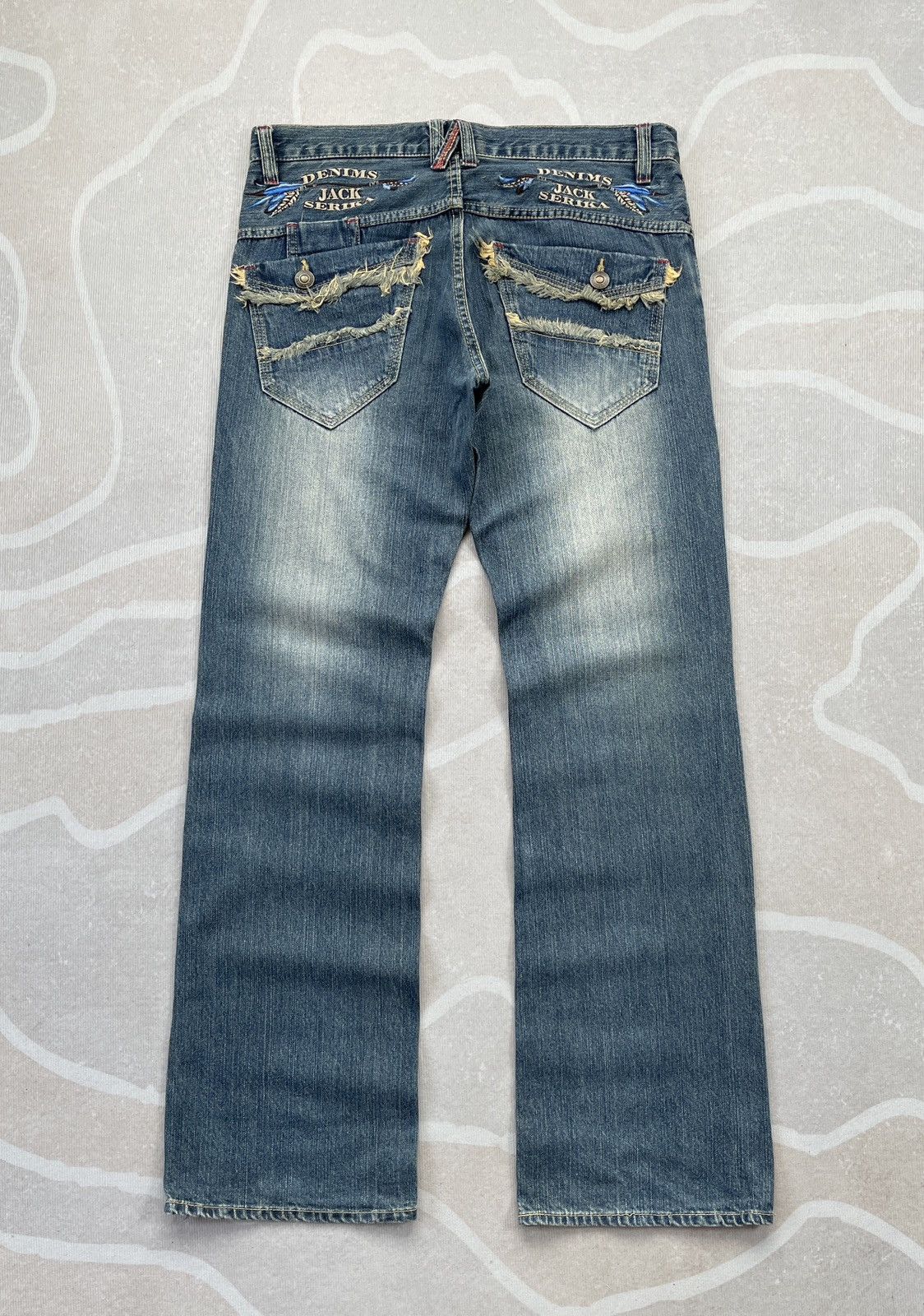 Designer × If Six Was Nine × Le Grande Bleu (L.G.B.) Jack Serika Denims (LG159) Size US 34 / EU 50 - 1 Thumbnail