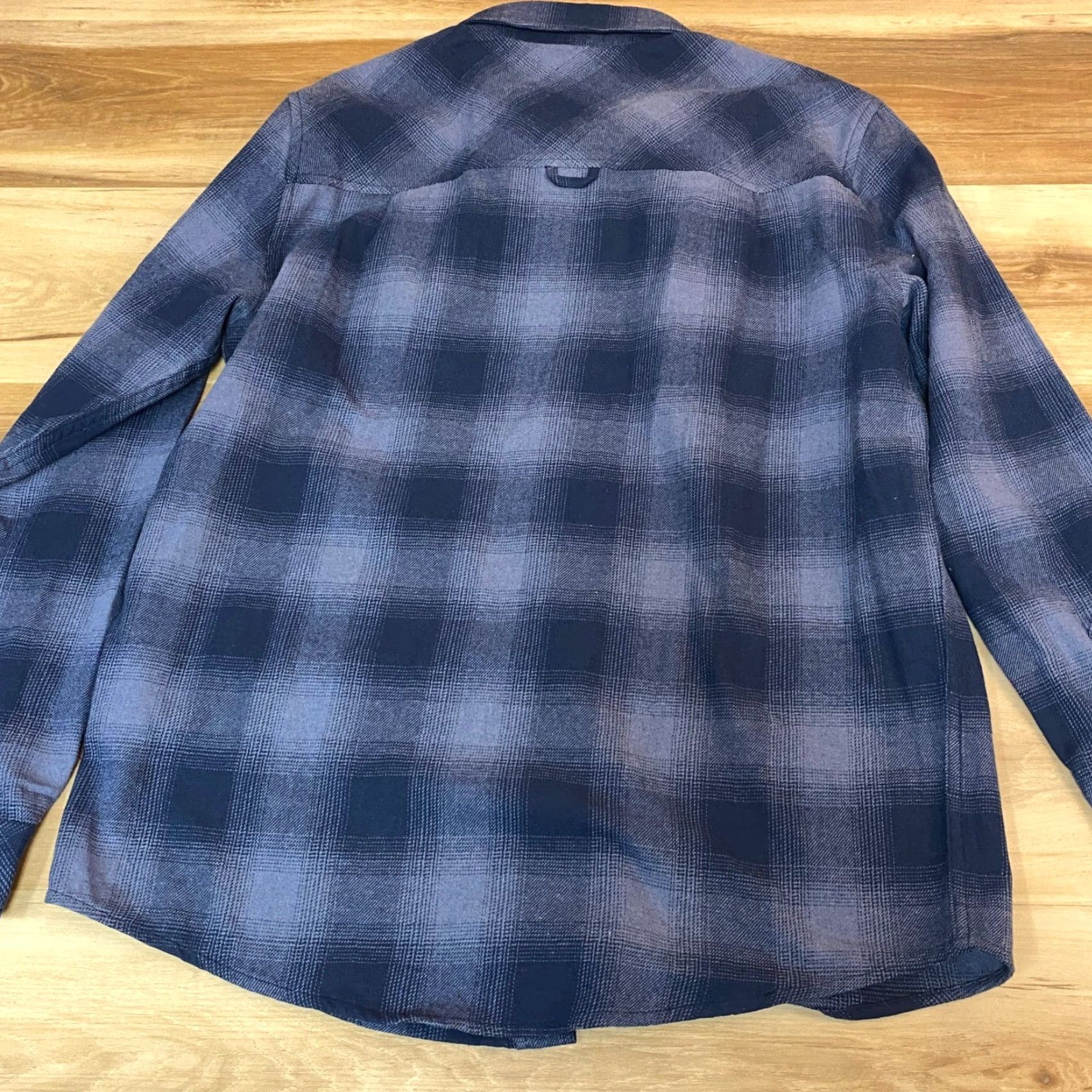 Hurley Hurley Flannel Shirt Mens Medium Blue Plaid Long Sleeve Button-Up Casual Size US M / EU 48-50 / 2 - 8 Thumbnail