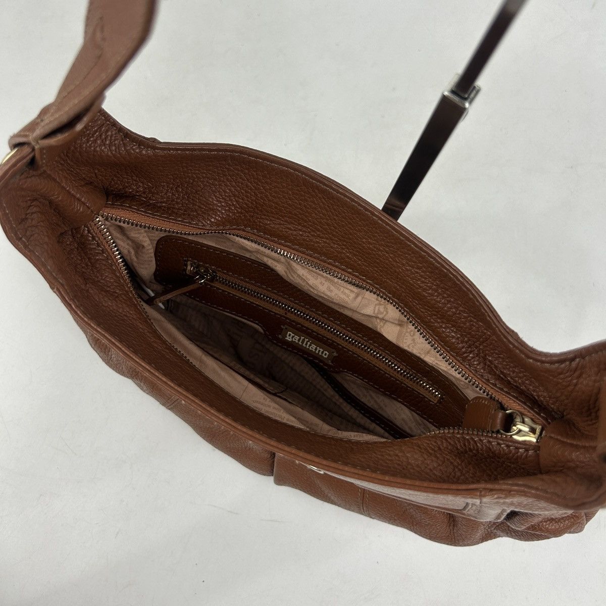 John Galliano John Galliano Leather Shoulder Bag Size ONE SIZE - 7 Thumbnail