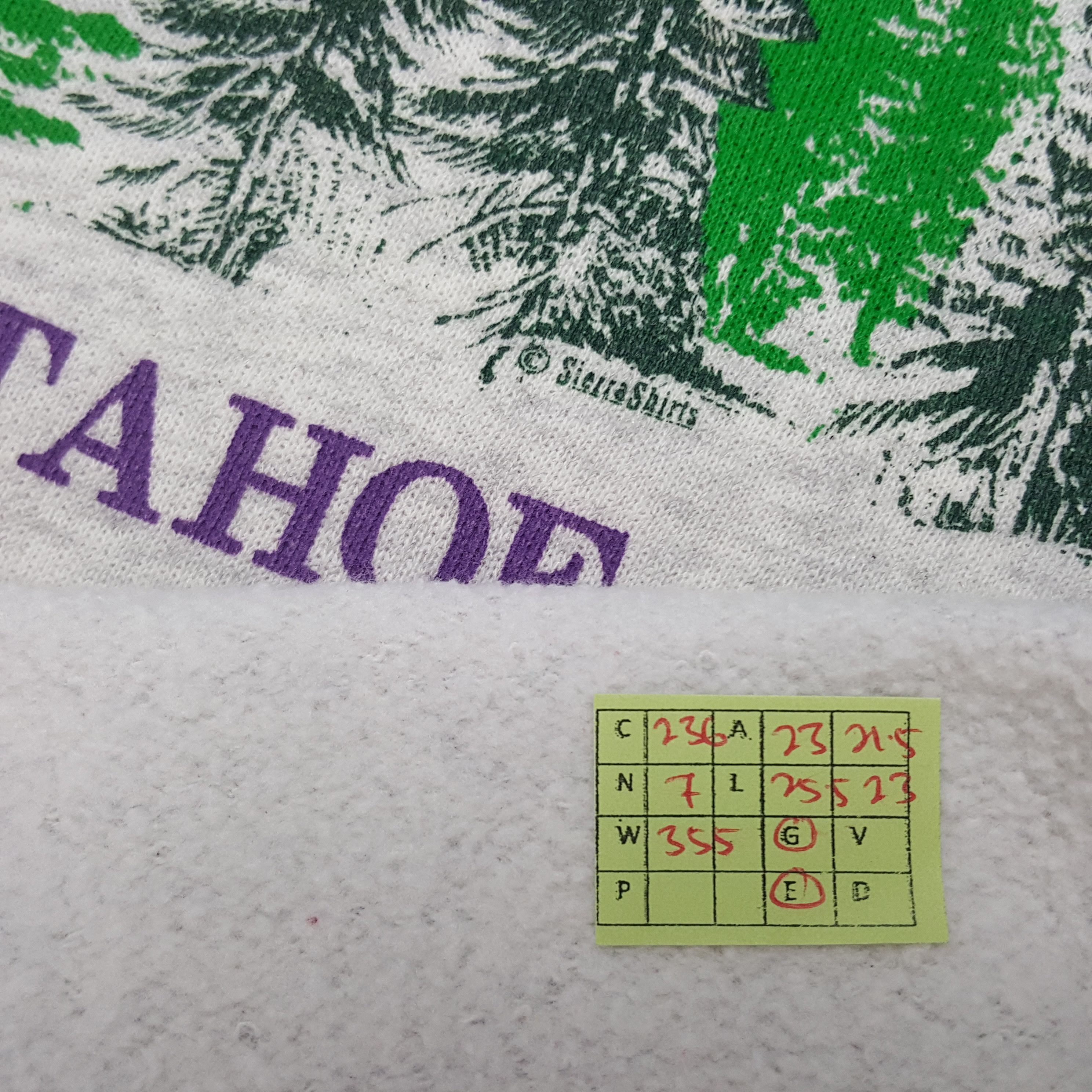 Vintage Vintage Lake Tahoe American Outdoor Style Sweatshirt Size US XL / EU 56 / 4 - 9 Thumbnail