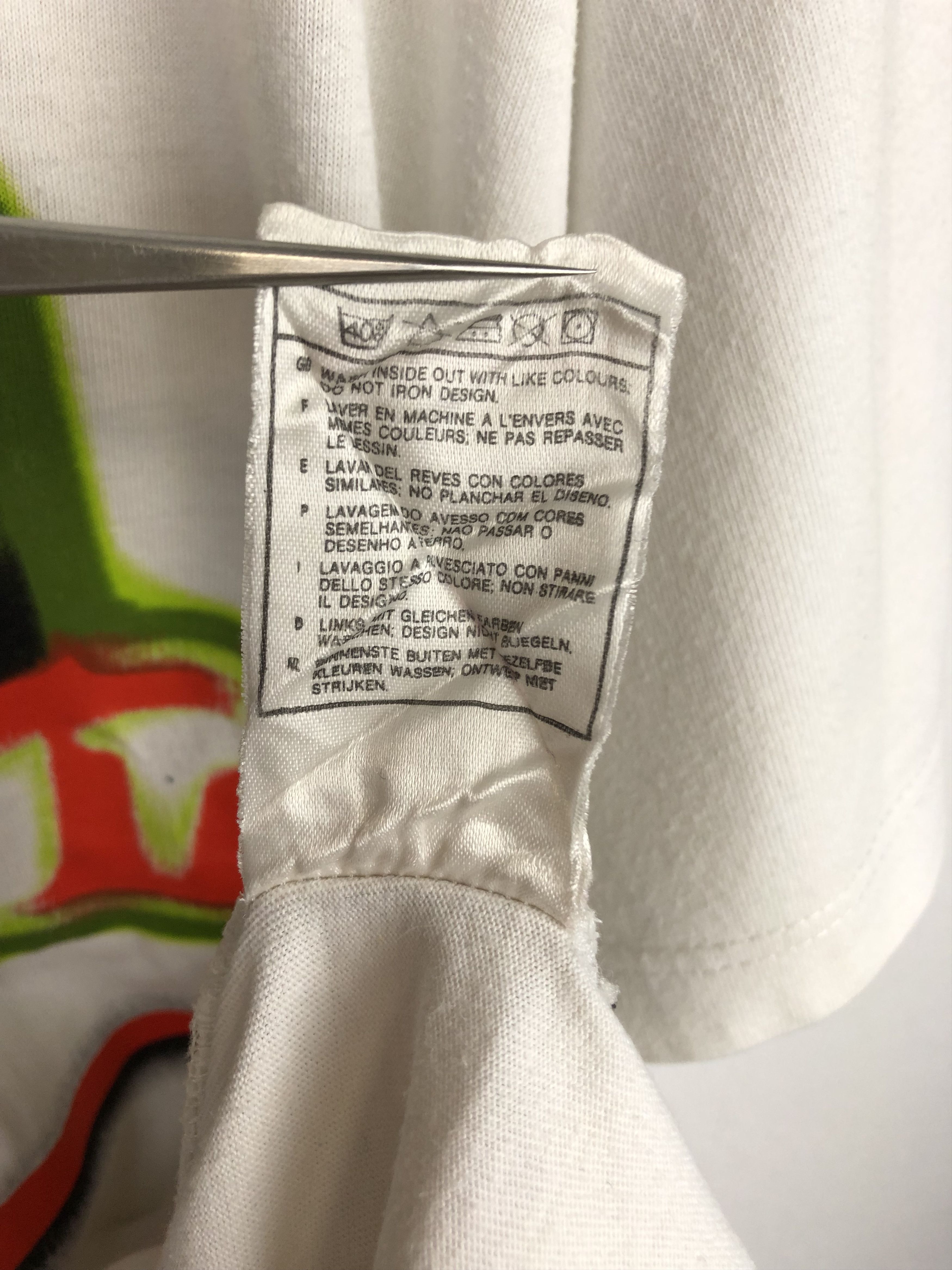 Nike Vintage Nike Just Do It Big Logo Over Print Shirt Tee Size US L / EU 52-54 / 3 - 8 Thumbnail