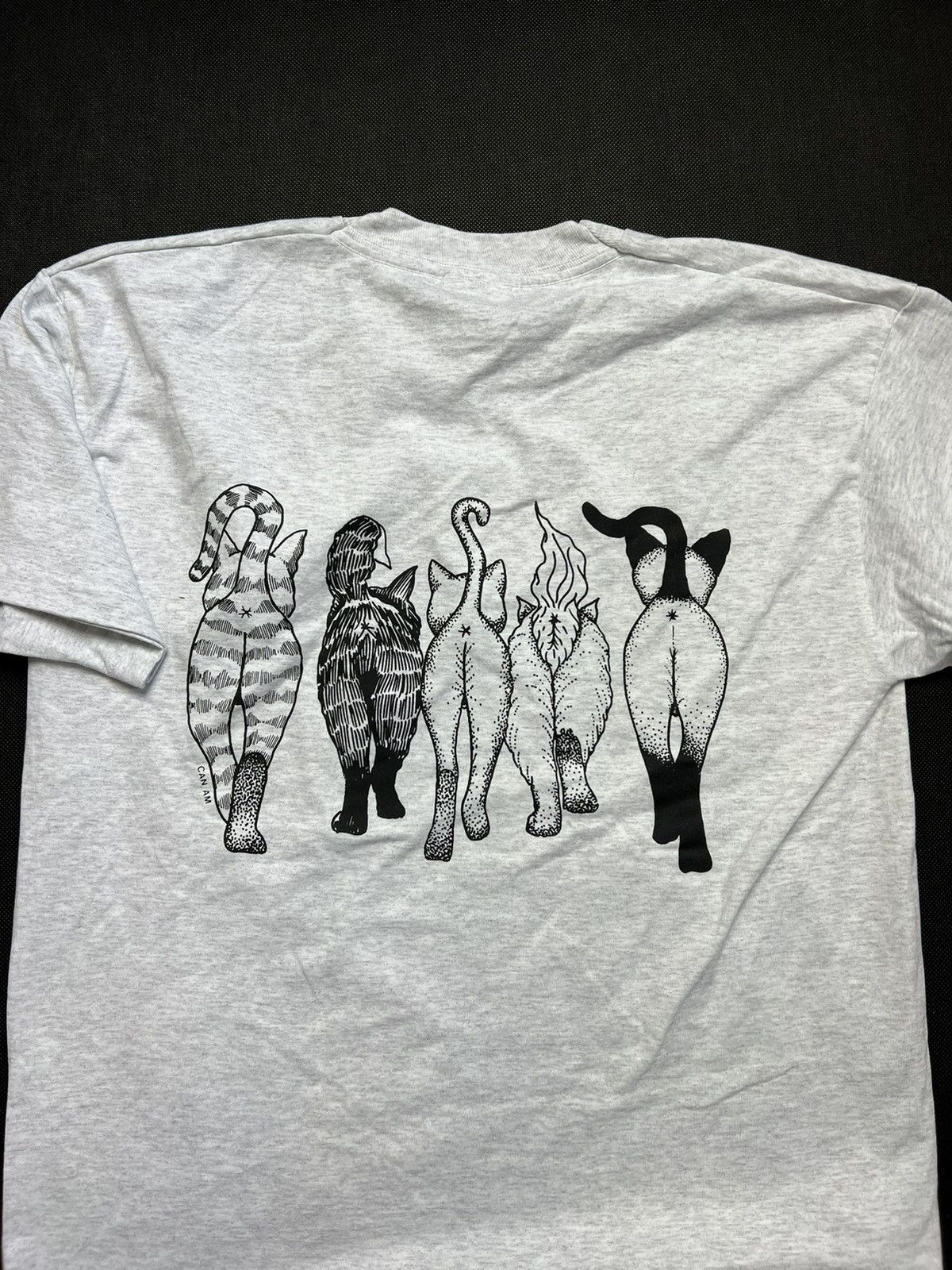 Vintage Tshirt Cats Can AM Screen Stars Vintage 80’s 90’s Size US L / EU 52-54 / 3 - 4 Thumbnail