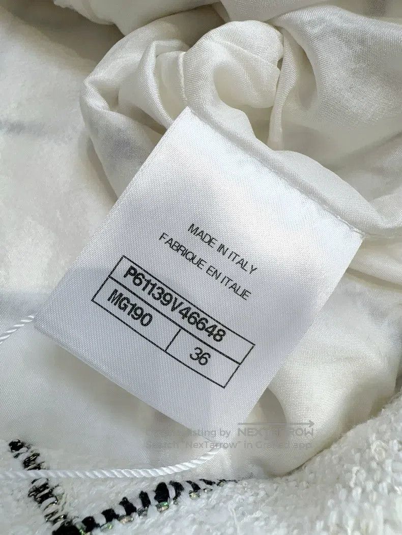 Chanel Chanel 19s beach series black and white plaid short diamon Size XS / US 0-2 / IT 36-38 - 7 Thumbnail