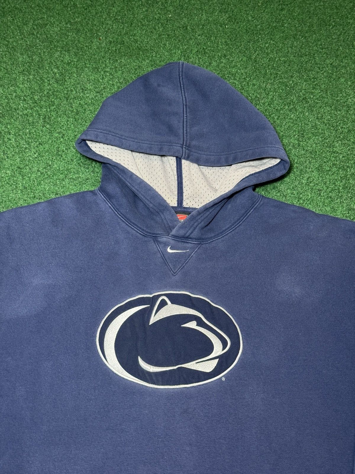 Nike Vintage Nike Center Check Penn State 2XL Y2K College Hoodie Size US XXL / EU 58 / 5 - 2 Thumbnail