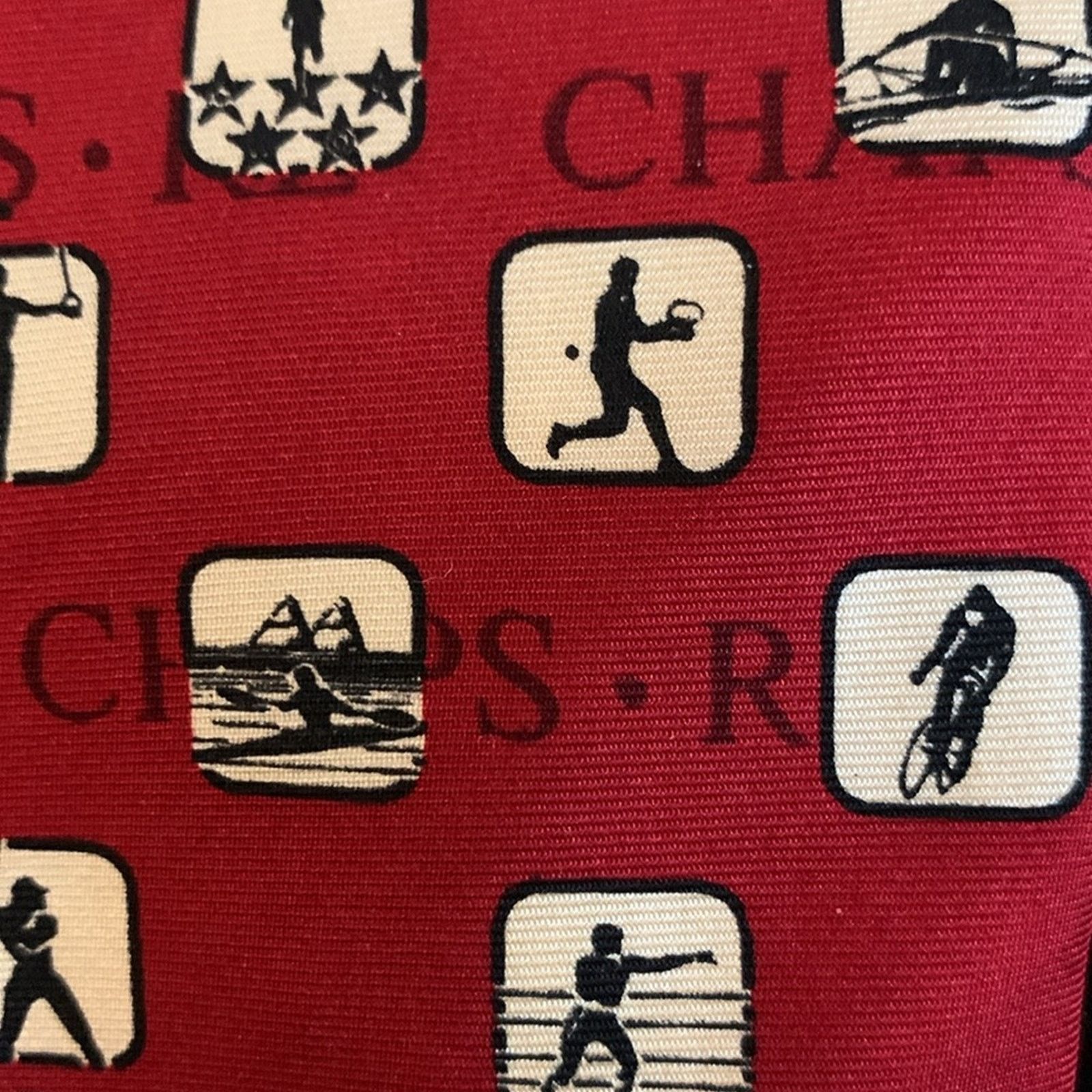 Chaps Ralph Lauren Chaps Ralph Lauren Olympic medals sports 100% silk twill tie Size ONE SIZE - 9 Thumbnail