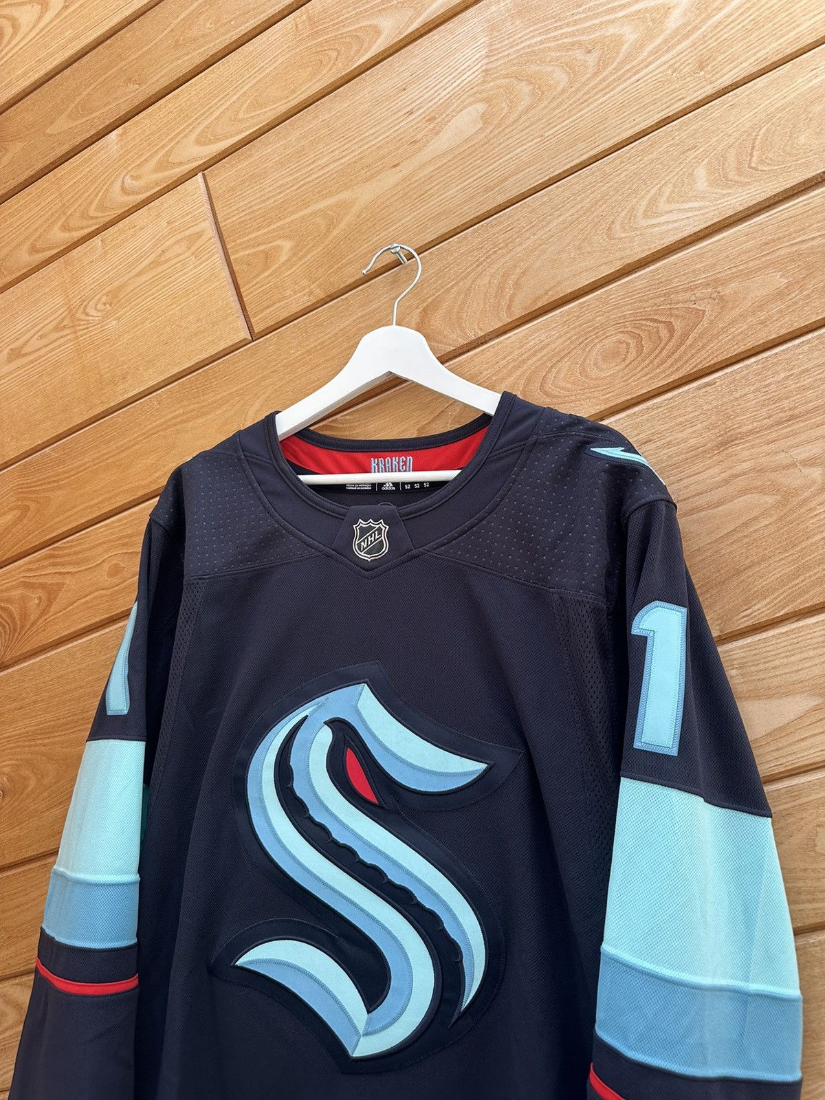 NHL Jersey Adidas NHL Kraken BOOKTOK 1 Size US L / EU 52-54 / 3 - 4 Thumbnail