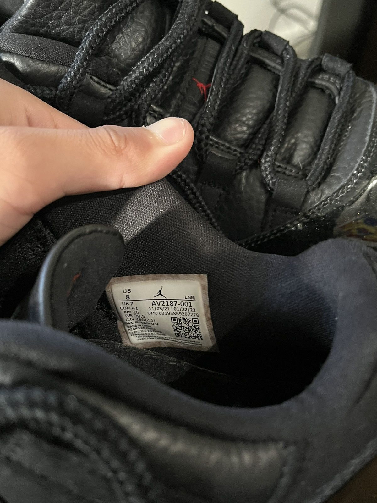 Jordan Brand Air Jordan 11 Retro Low Size US 8 / EU 41 - 7 Thumbnail