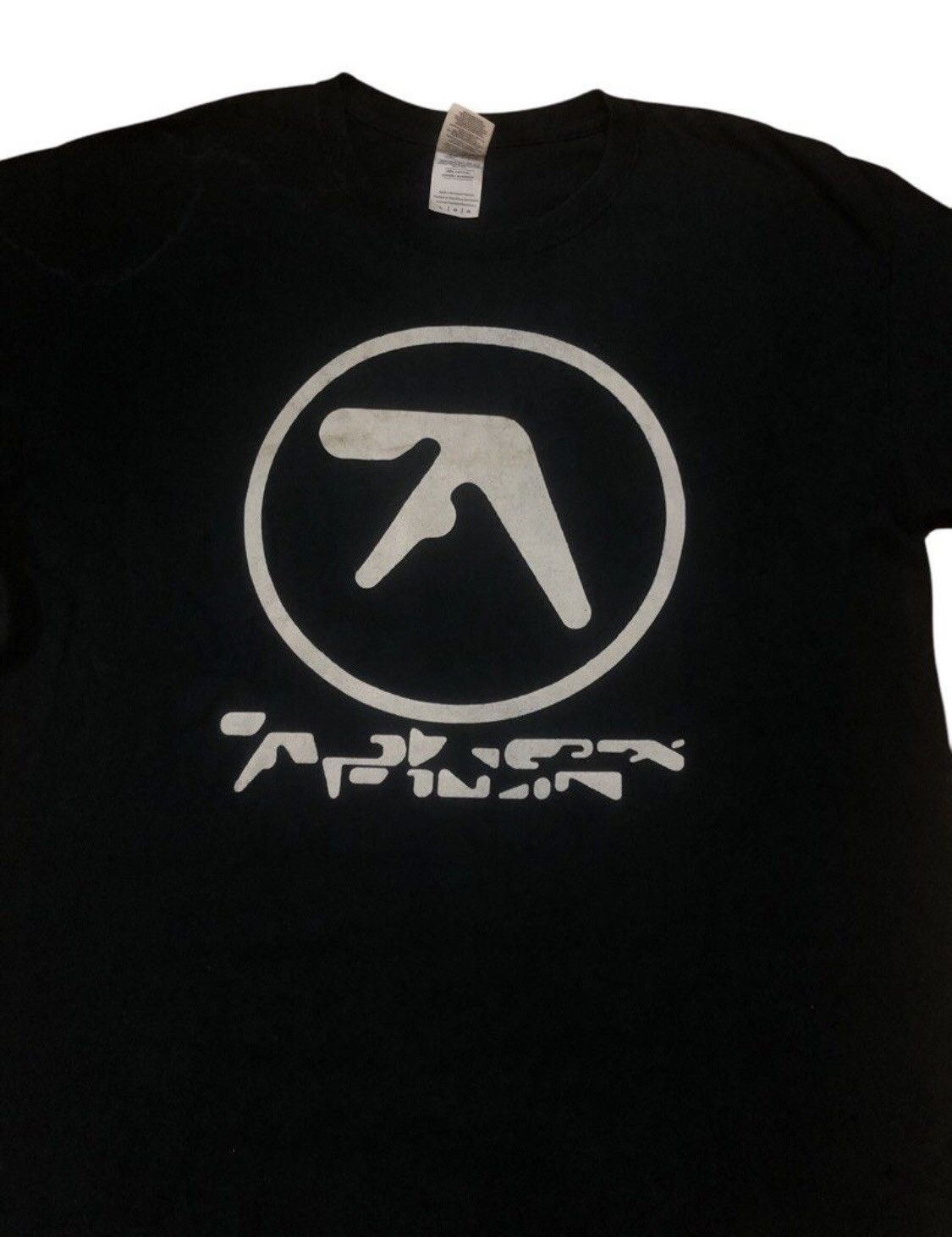 Band Tees 🔥Vintage Y2K APHEX TWIN Band T-Shirt Techno Technics Size US L / EU 52-54 / 3 - 3 Thumbnail