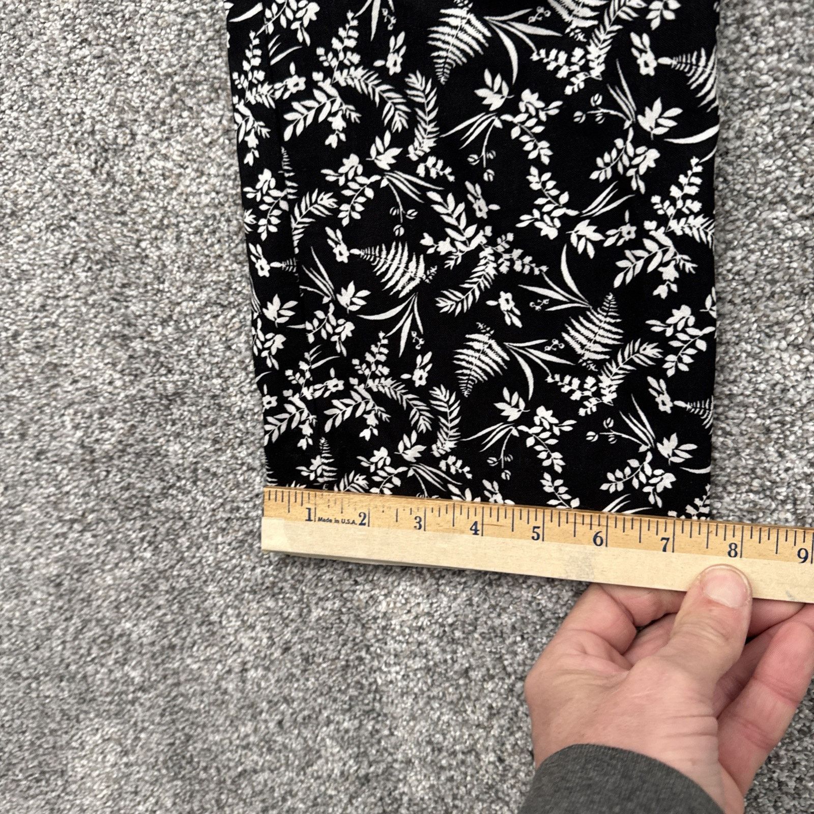 Other Briggs Pants Womens 8 Floral Boho Cottagecore Retro Romantic Size 30" / US 8 / IT 44 - 2 Thumbnail