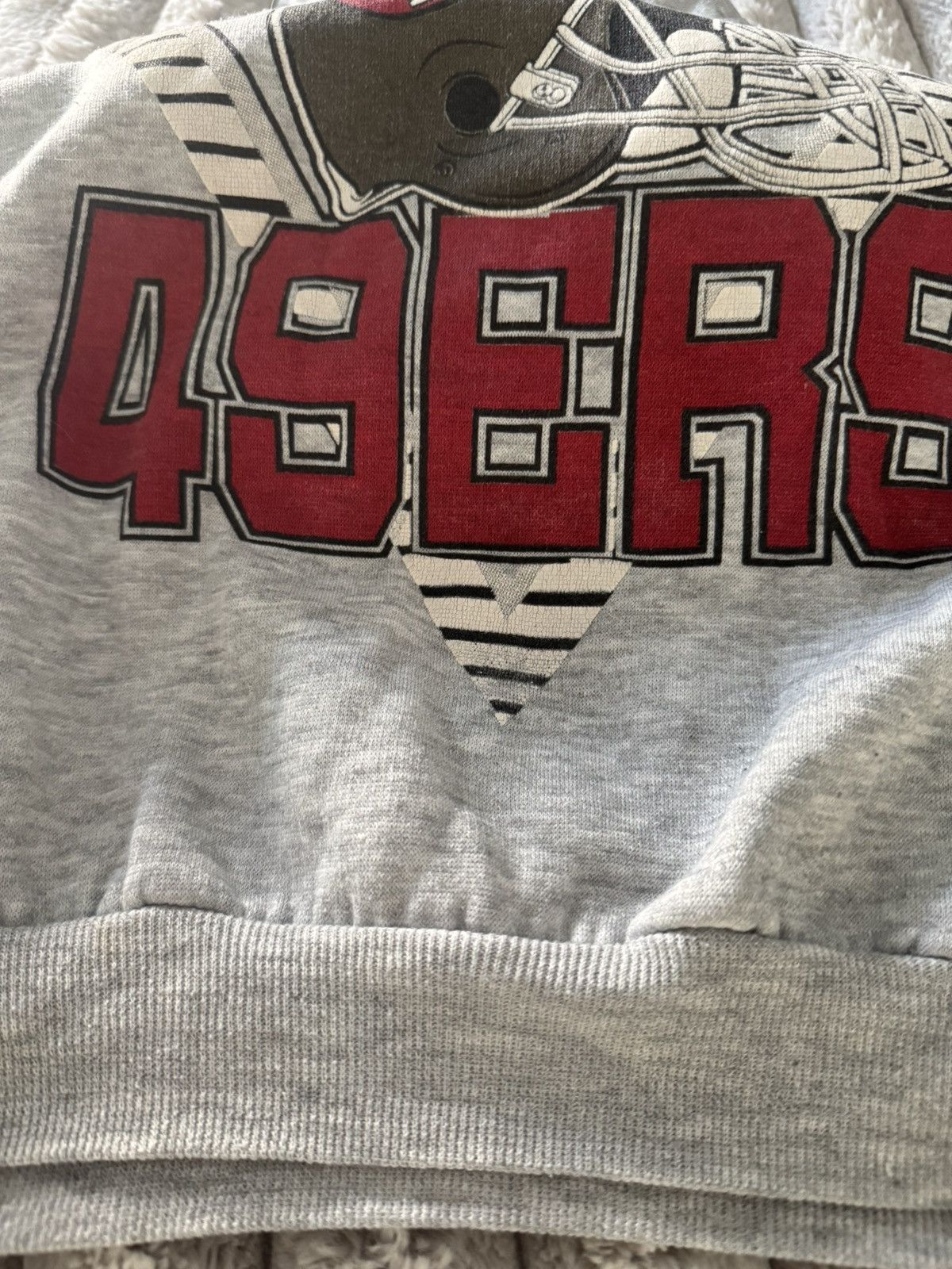 NFL vintage 90s 49ers san francisco zip sweater super bowl Size US XL / EU 56 / 4 - 12 Thumbnail