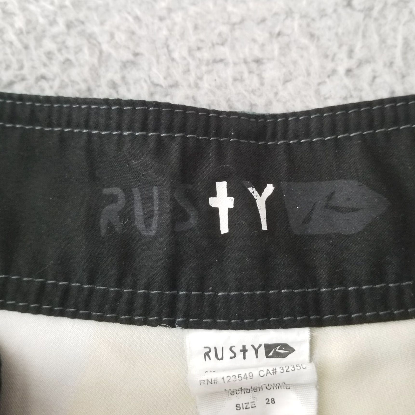 Rusty Rusty Mens Board Shorts 28 Yellow Swim Trunks Surf Bathing Suit Pool Surf Size US 28 / EU 44 - 5 Thumbnail
