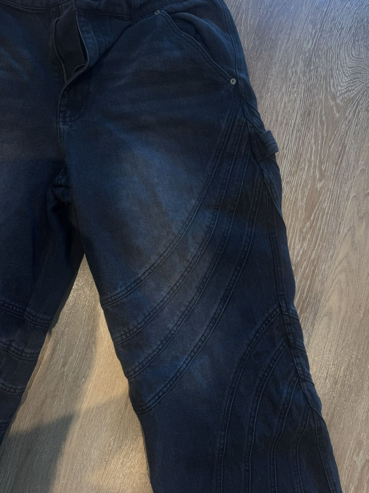 Cold Culture Baggy Faded Denim Maze