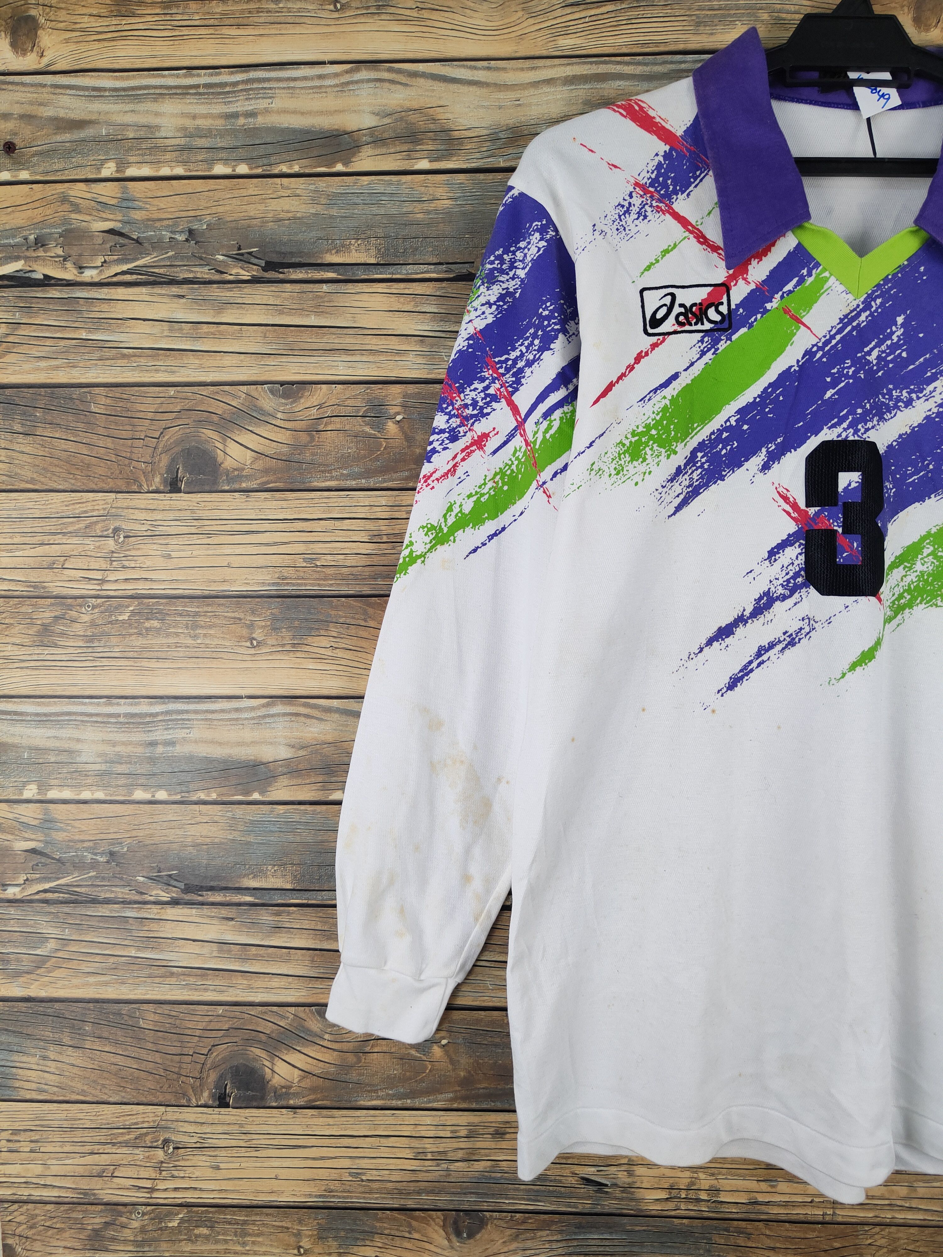 Asics × Vintage Asics sport vintage japan Long Sleeve T-shirts #W2049 Size US M / EU 48-50 / 2 - 4 Thumbnail
