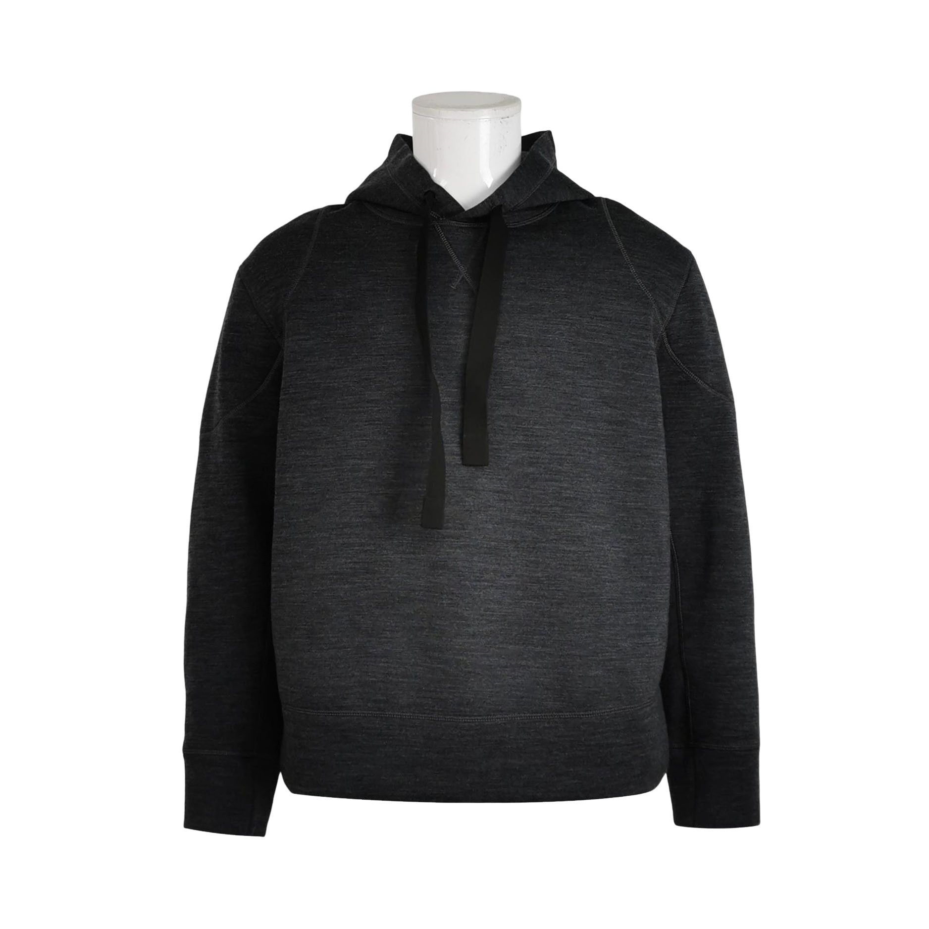 Jil Sander Jil Sander+ Wool Blend Hooded Sweatshirt Size L Size L / US 10 / IT 46 - 1 Thumbnail