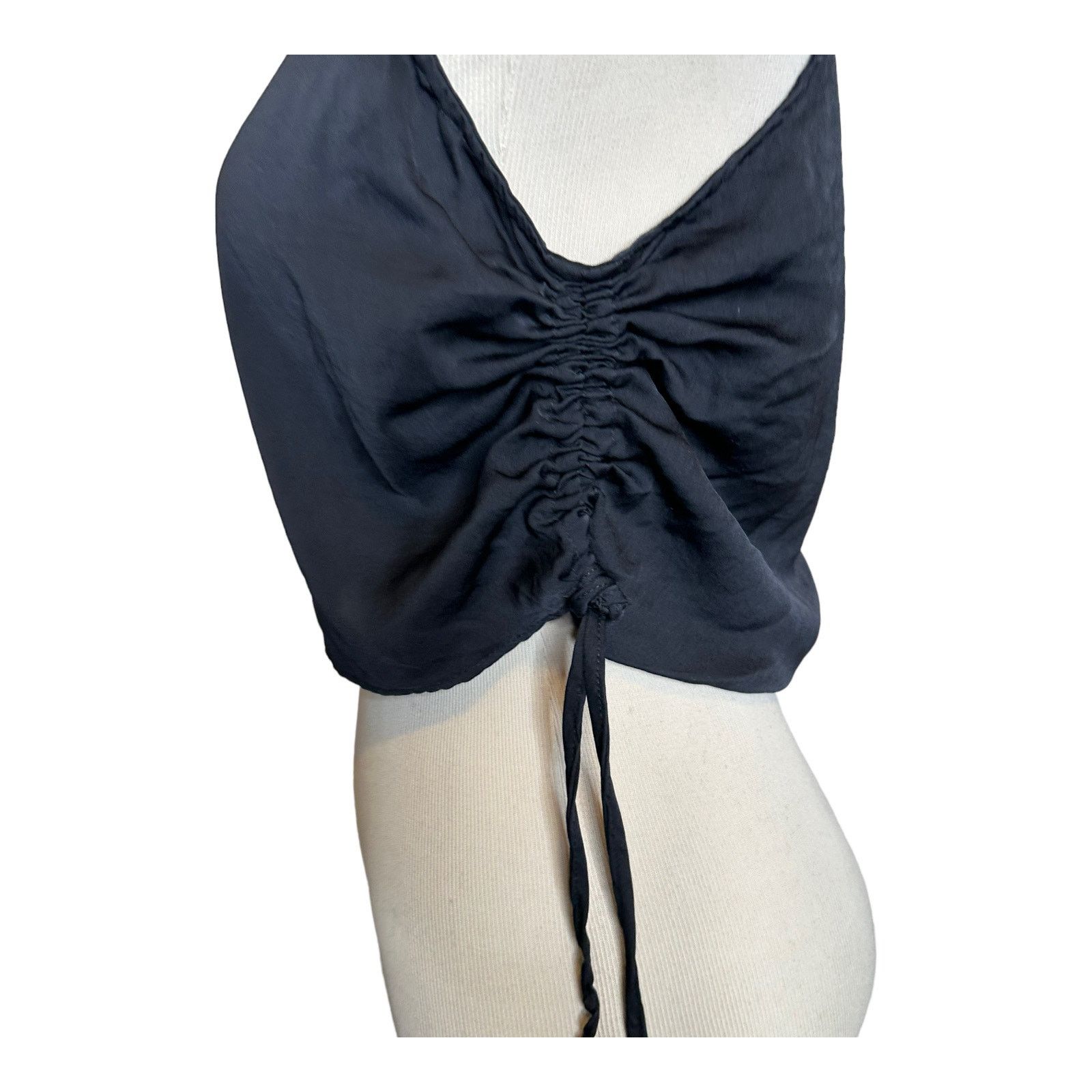 Zara Zara crop tank top with ribbed adjustable sides size Small Size S / US 4 / IT 40 - 10 Thumbnail