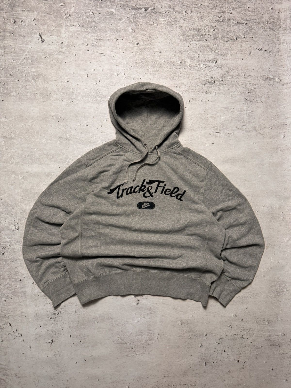 Nike × Vintage NIKE VINTAGE CENTER LOGO OVERSIZE BOXY HOODIE Size US L / EU 52-54 / 3 - 1 Thumbnail