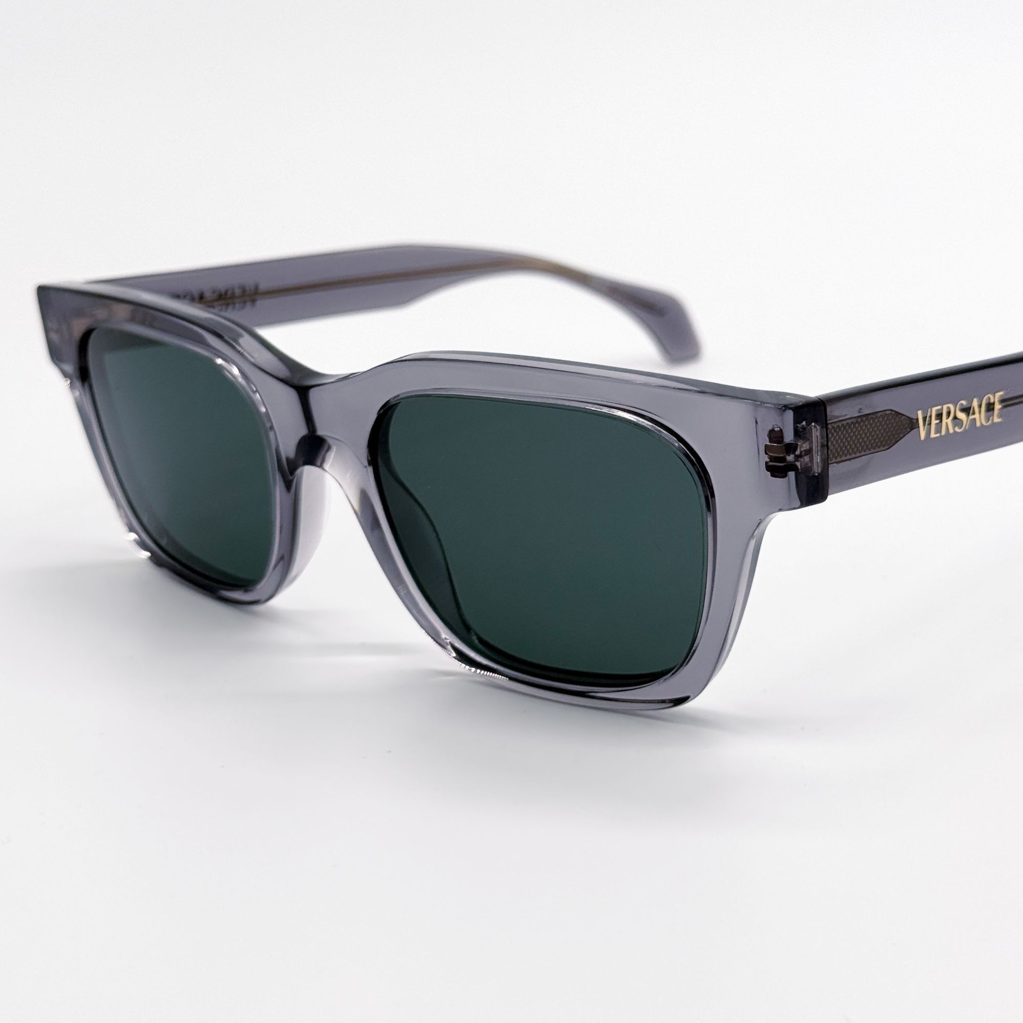 Versace NEW VE4486 5510/71 VERSACE GRAY GREEN UNISEX SUNGLASSES VE44 Size ONE SIZE - 5 Thumbnail