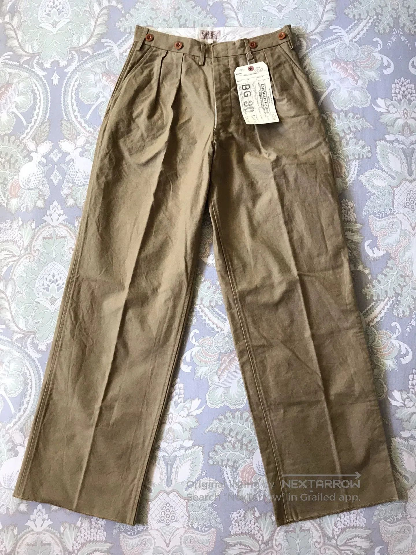 Visvim Adjustable Costume High-Waist Wide-Leg Cargo Pants. Size US 30 / EU 46 - 4 Thumbnail