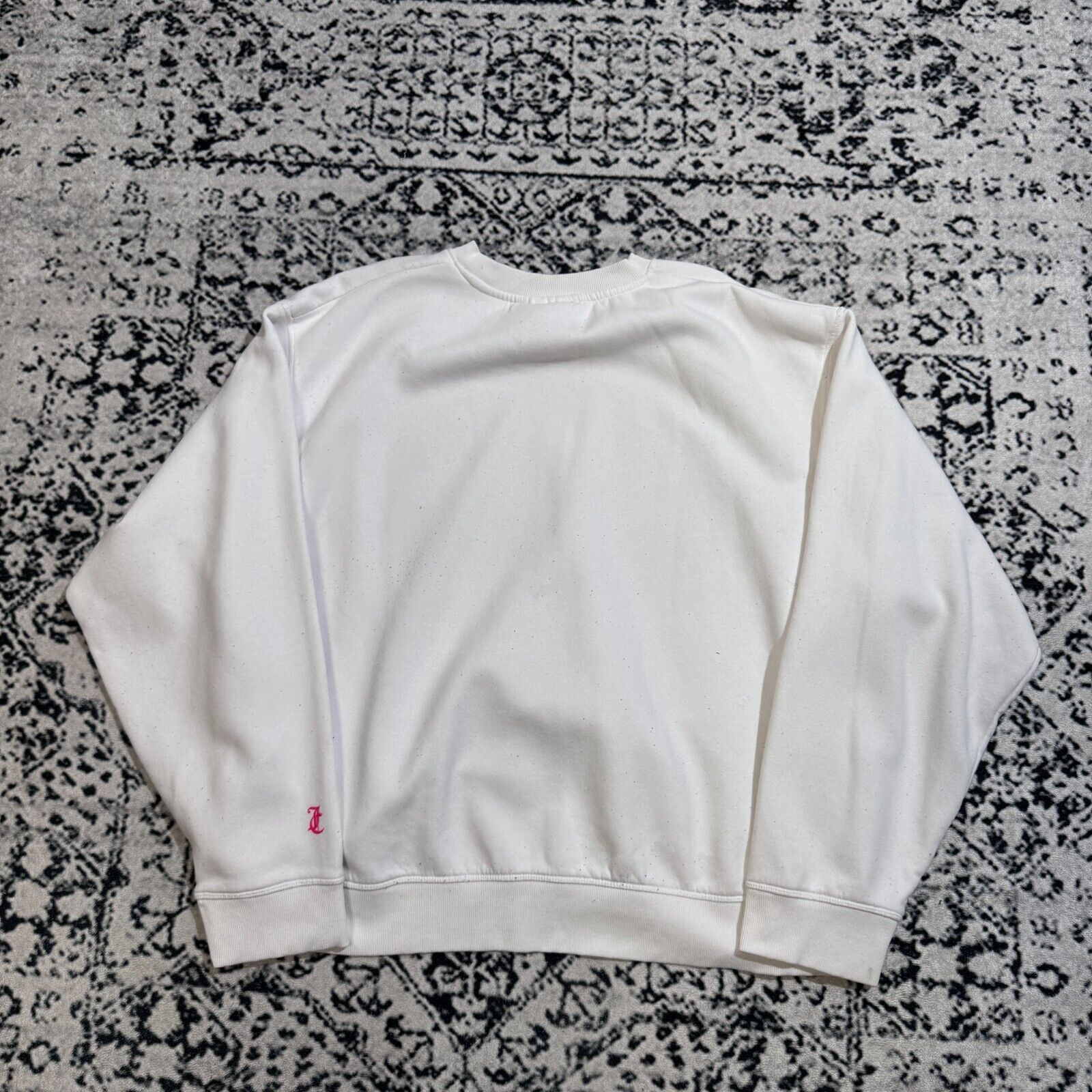 Juicy Couture × Vintage Juice Couture Unisex White Cotton Crewneck Size XXXL Y2K 90S Size US XXL / EU 58 / 5 - 10 Thumbnail