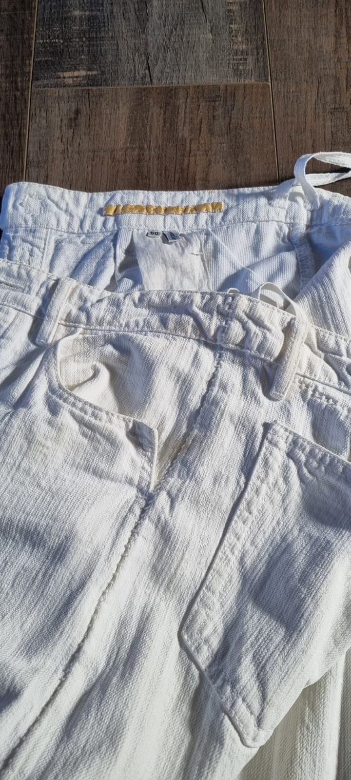 Carol Christian Poell Carol Christian Poell CCP White Denim Pant Size 50 Size US 34 / EU 50 - 5 Thumbnail