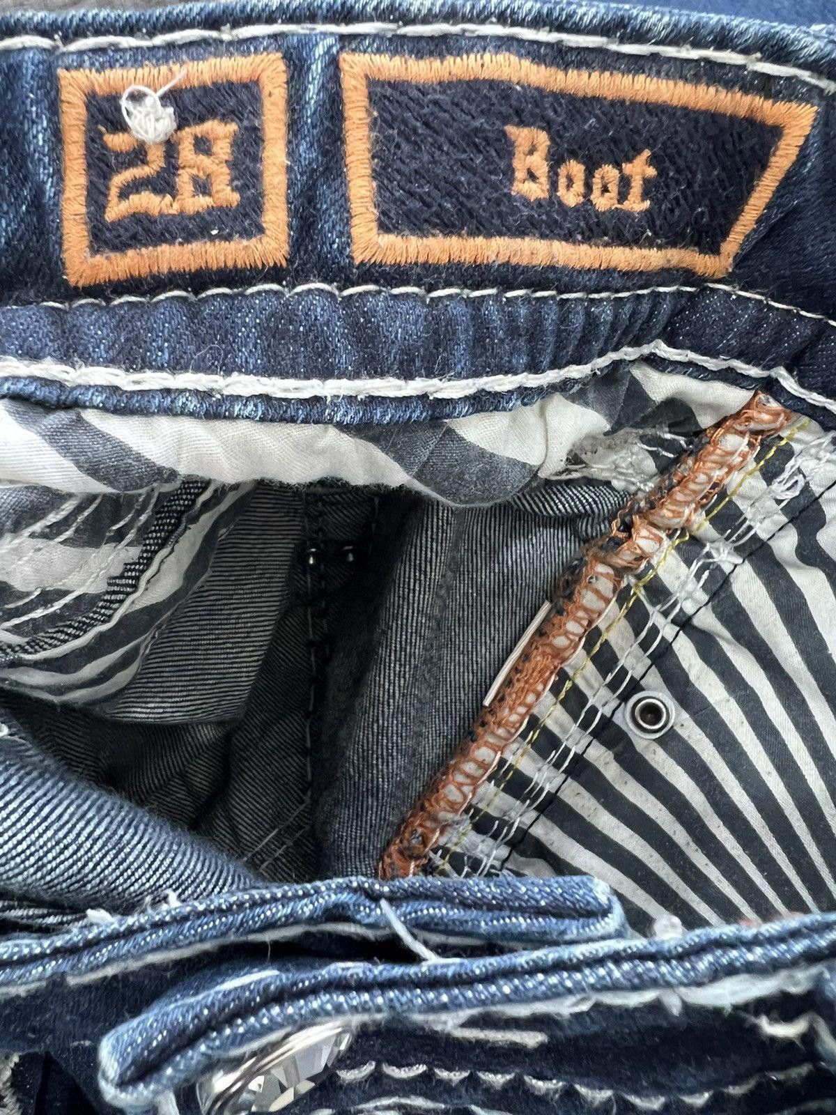 Rock Revival Y2K Rock Revival Denim Jeans Straight Pants grunge boot Size 28" / US 6 / IT 42 - 4 Thumbnail