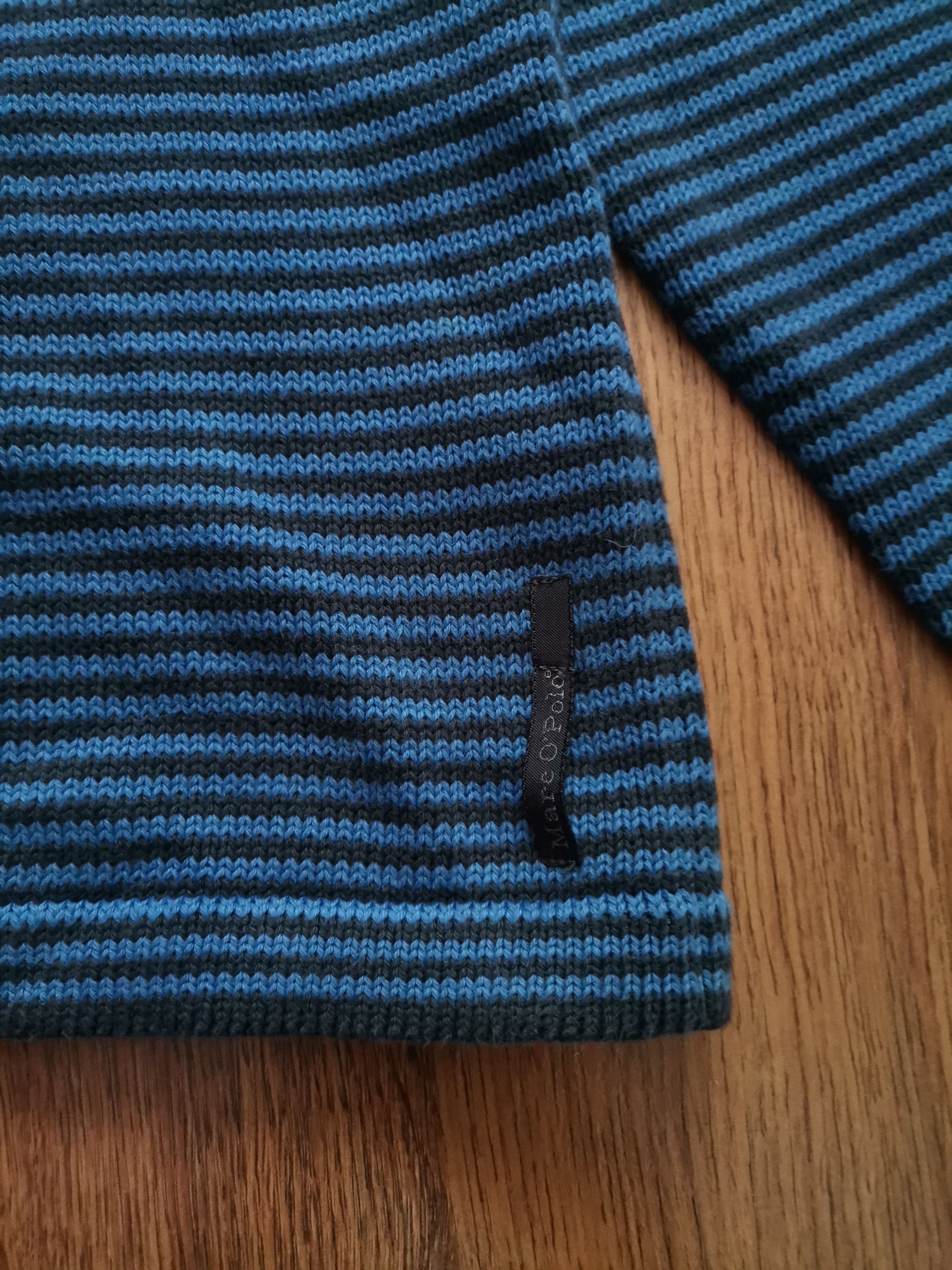 Marc O'Polo Marc O'Polo Striped Zip Up Sweater Size US XL / EU 56 / 4 - 2 Thumbnail